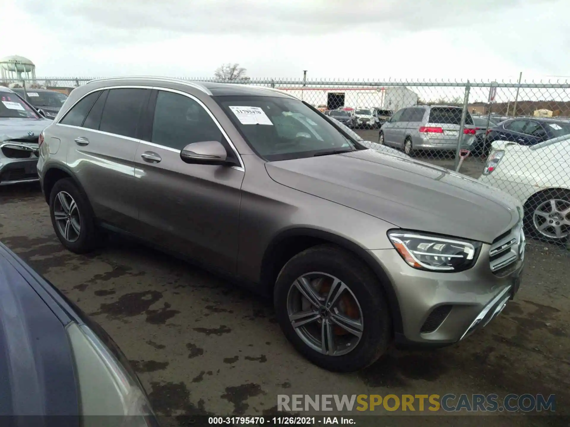 1 Photograph of a damaged car WDC0G8EB7LF722064 MERCEDES-BENZ GLC 2020