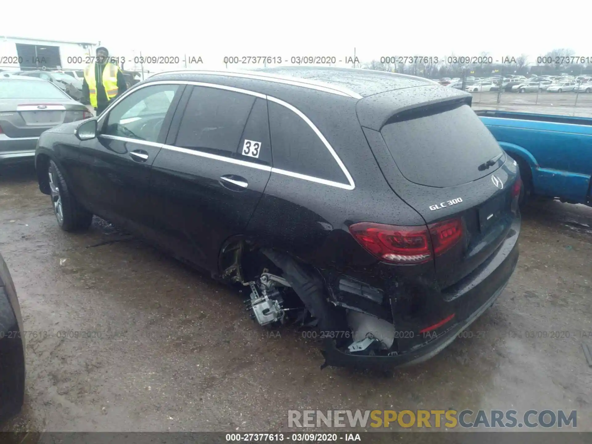 3 Photograph of a damaged car WDC0G8EB7LF742220 MERCEDES-BENZ GLC 2020