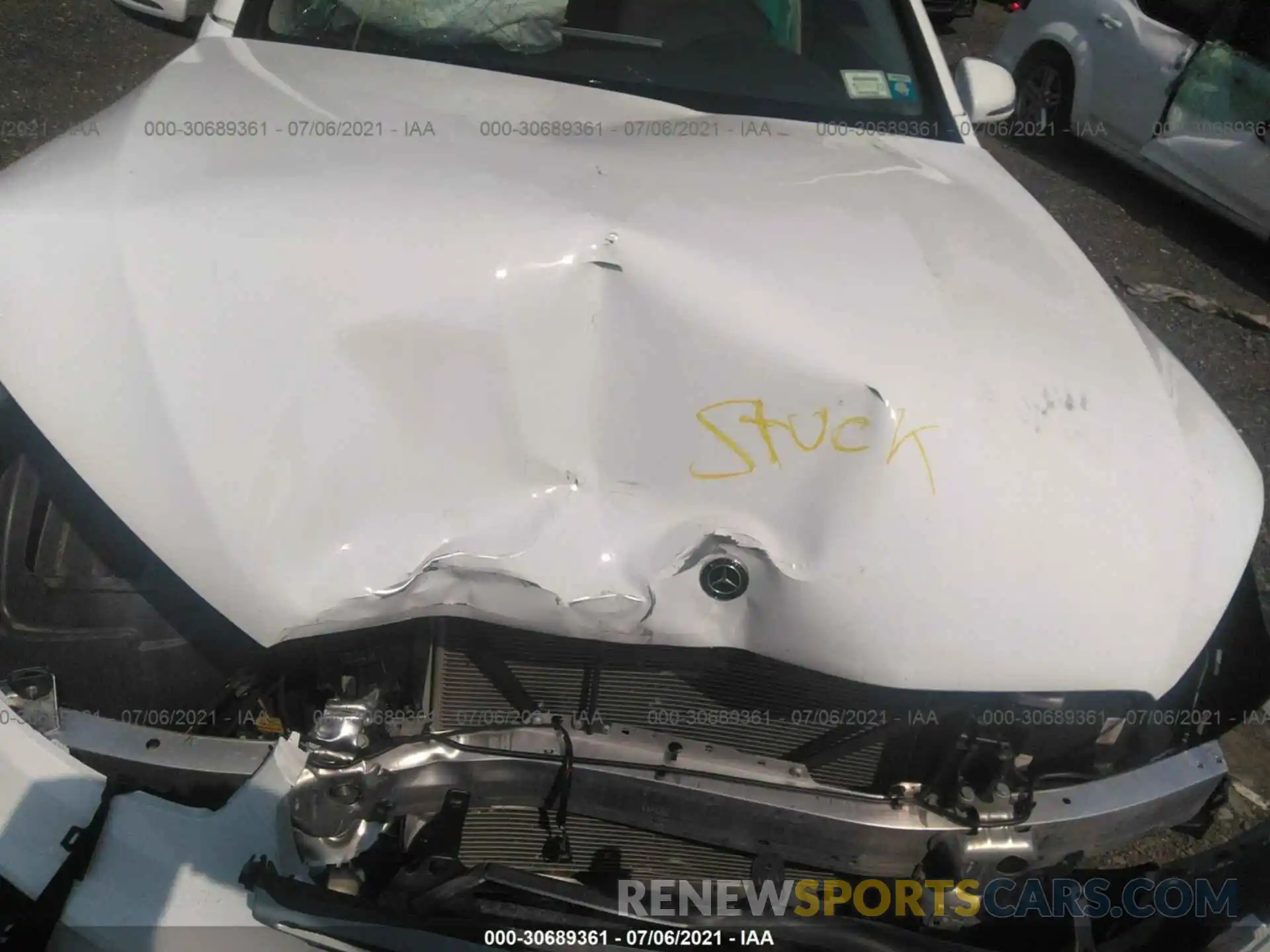 10 Photograph of a damaged car WDC0G8EB7LF753296 MERCEDES-BENZ GLC 2020