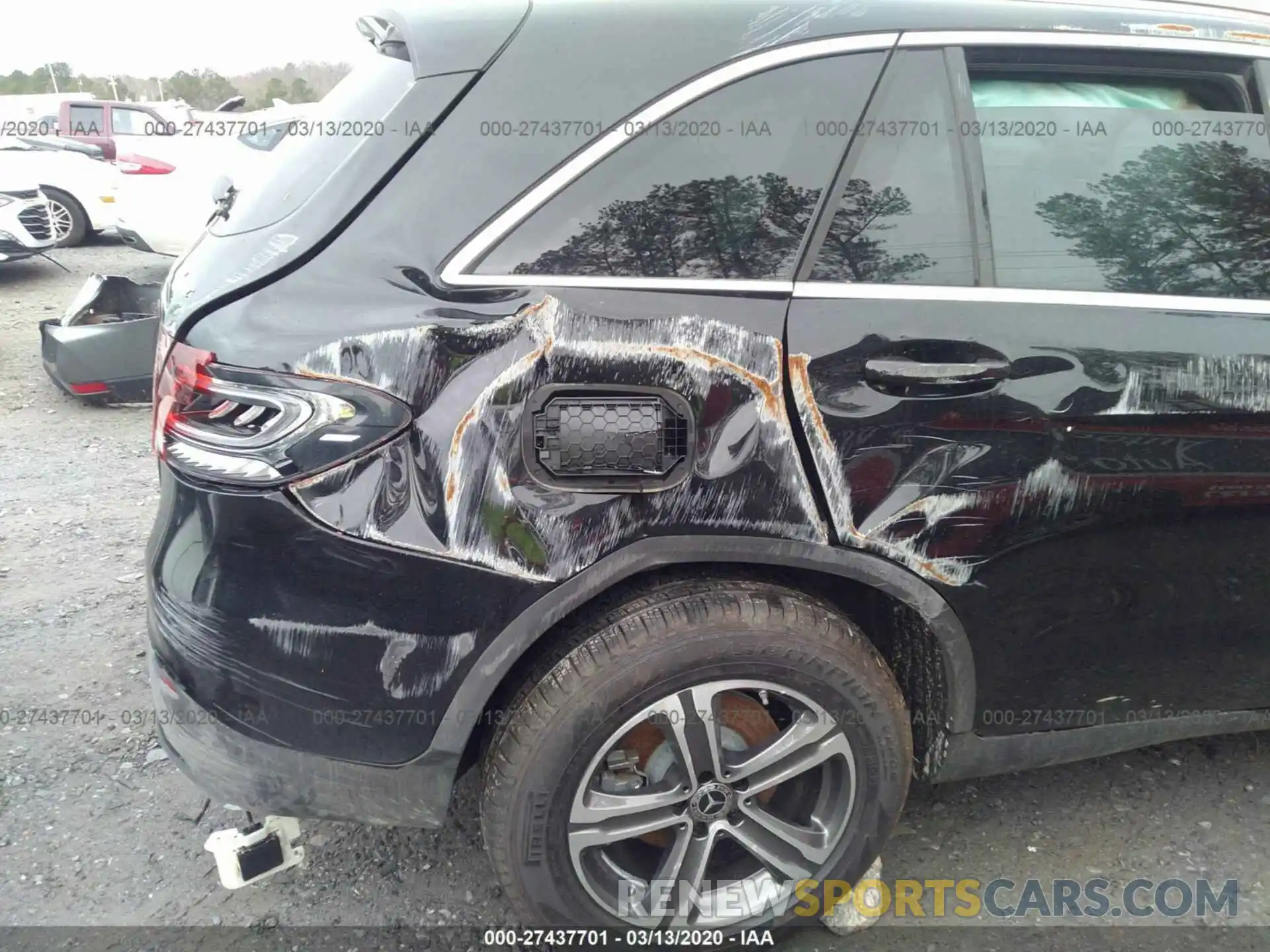 6 Фотография поврежденного автомобиля WDC0G8EB8LF711901 MERCEDES-BENZ GLC 2020