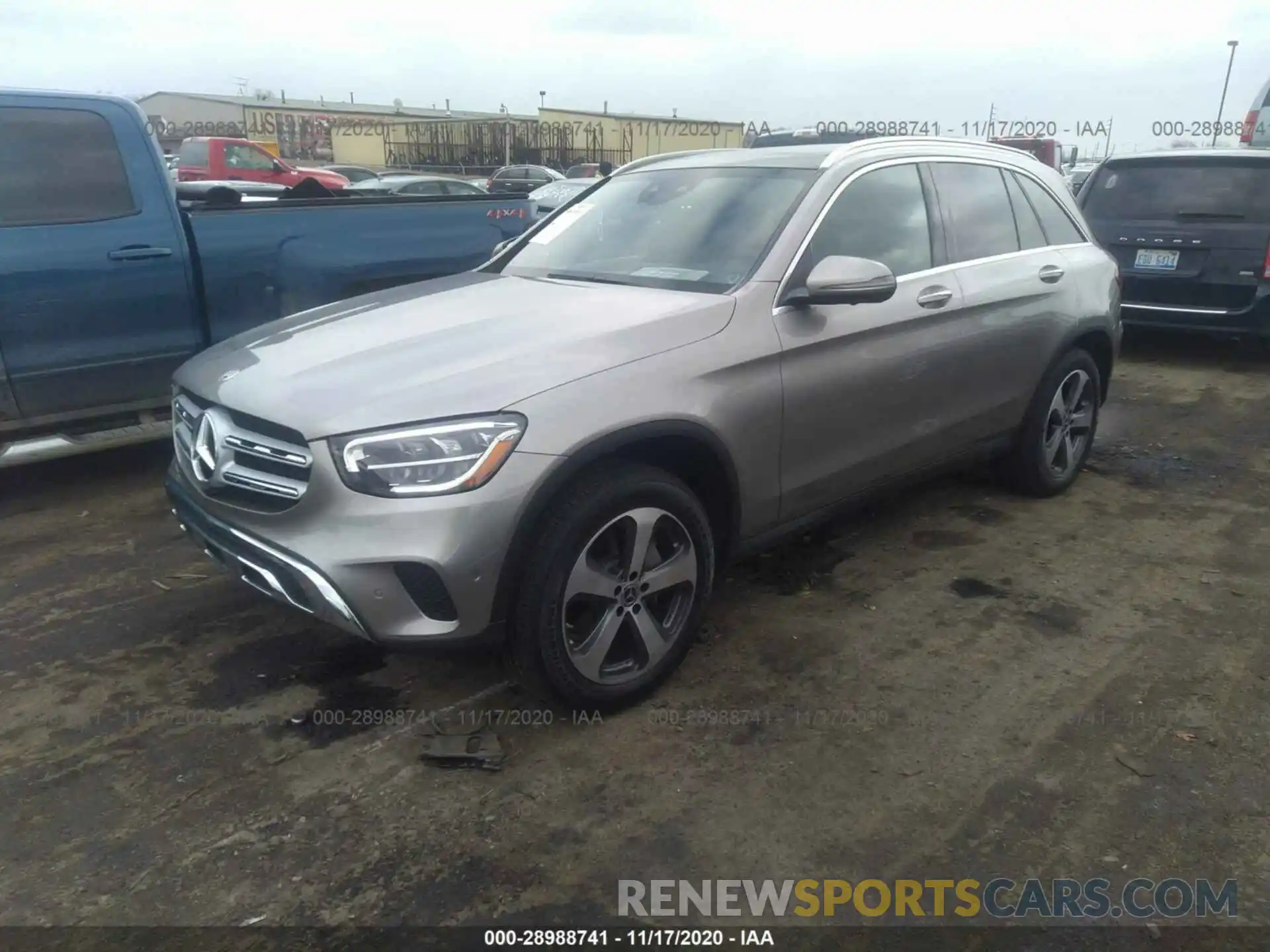 2 Photograph of a damaged car WDC0G8EB8LF751508 MERCEDES-BENZ GLC 2020