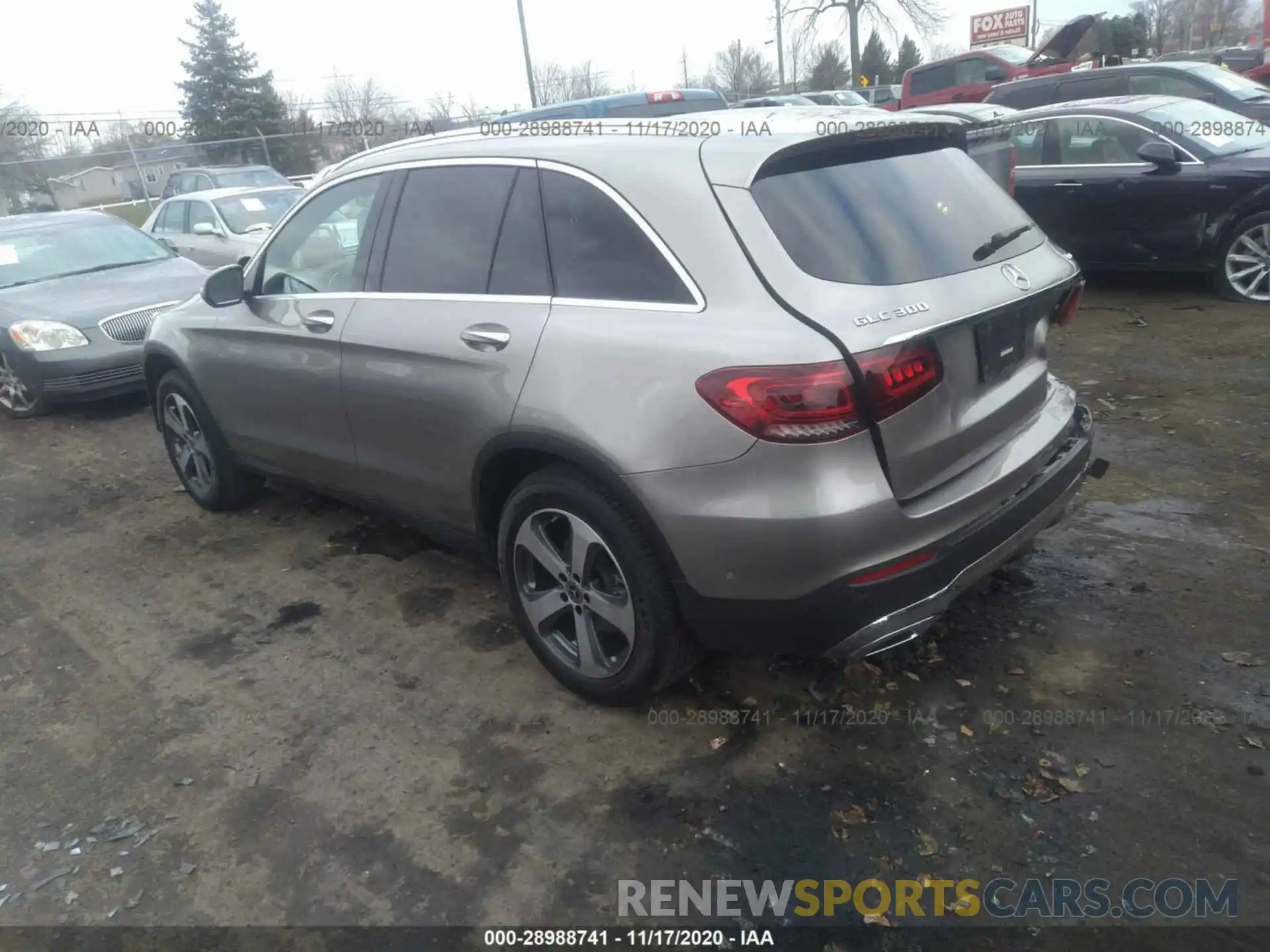 3 Photograph of a damaged car WDC0G8EB8LF751508 MERCEDES-BENZ GLC 2020