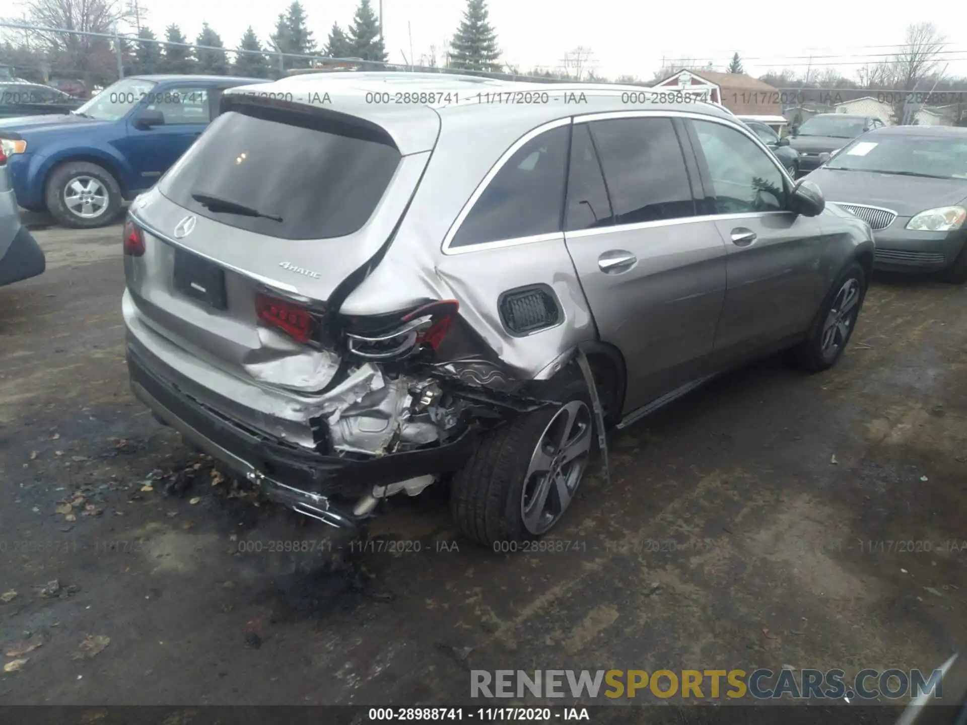 4 Photograph of a damaged car WDC0G8EB8LF751508 MERCEDES-BENZ GLC 2020