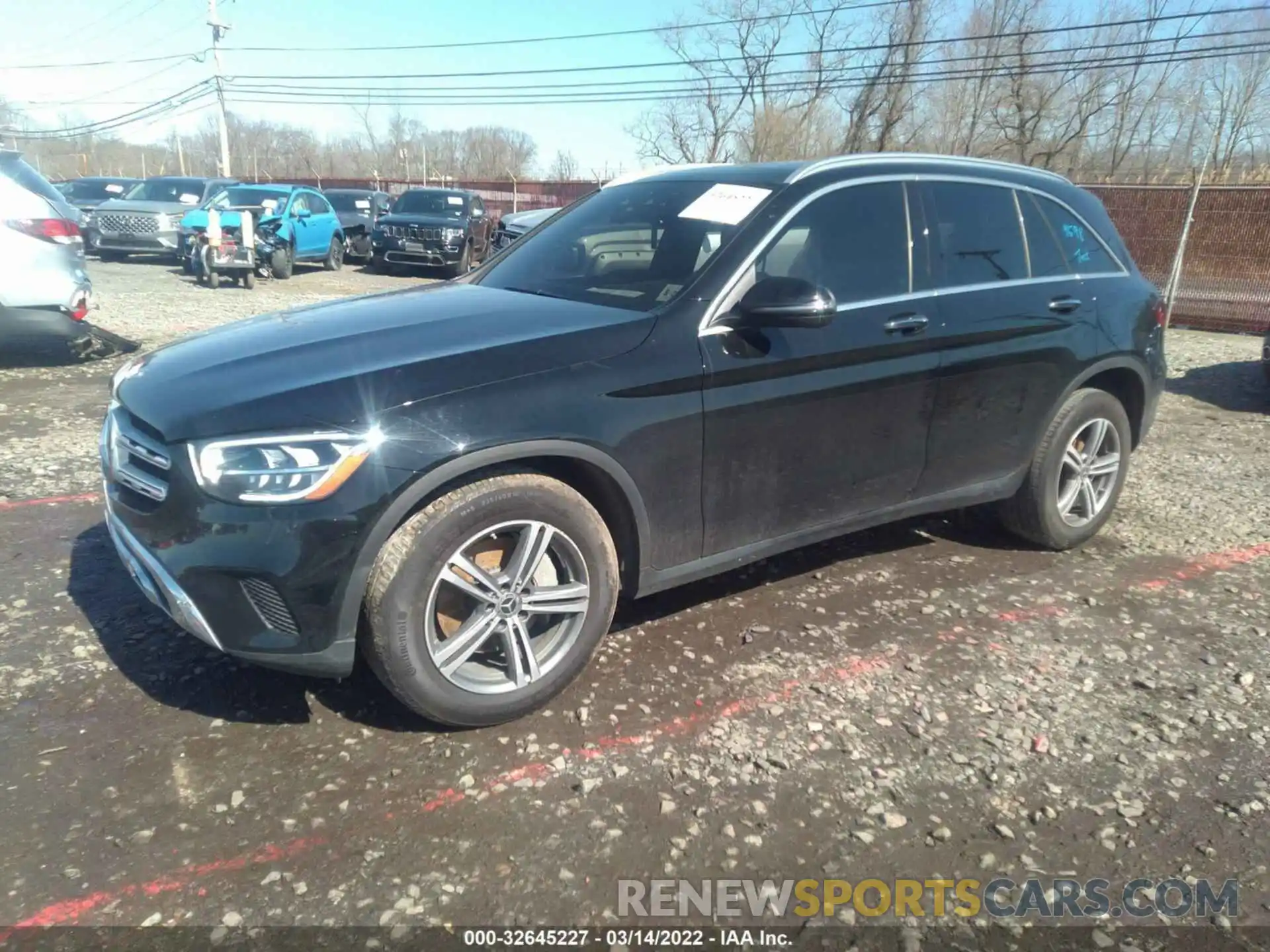 2 Фотография поврежденного автомобиля WDC0G8EB9LF696468 MERCEDES-BENZ GLC 2020