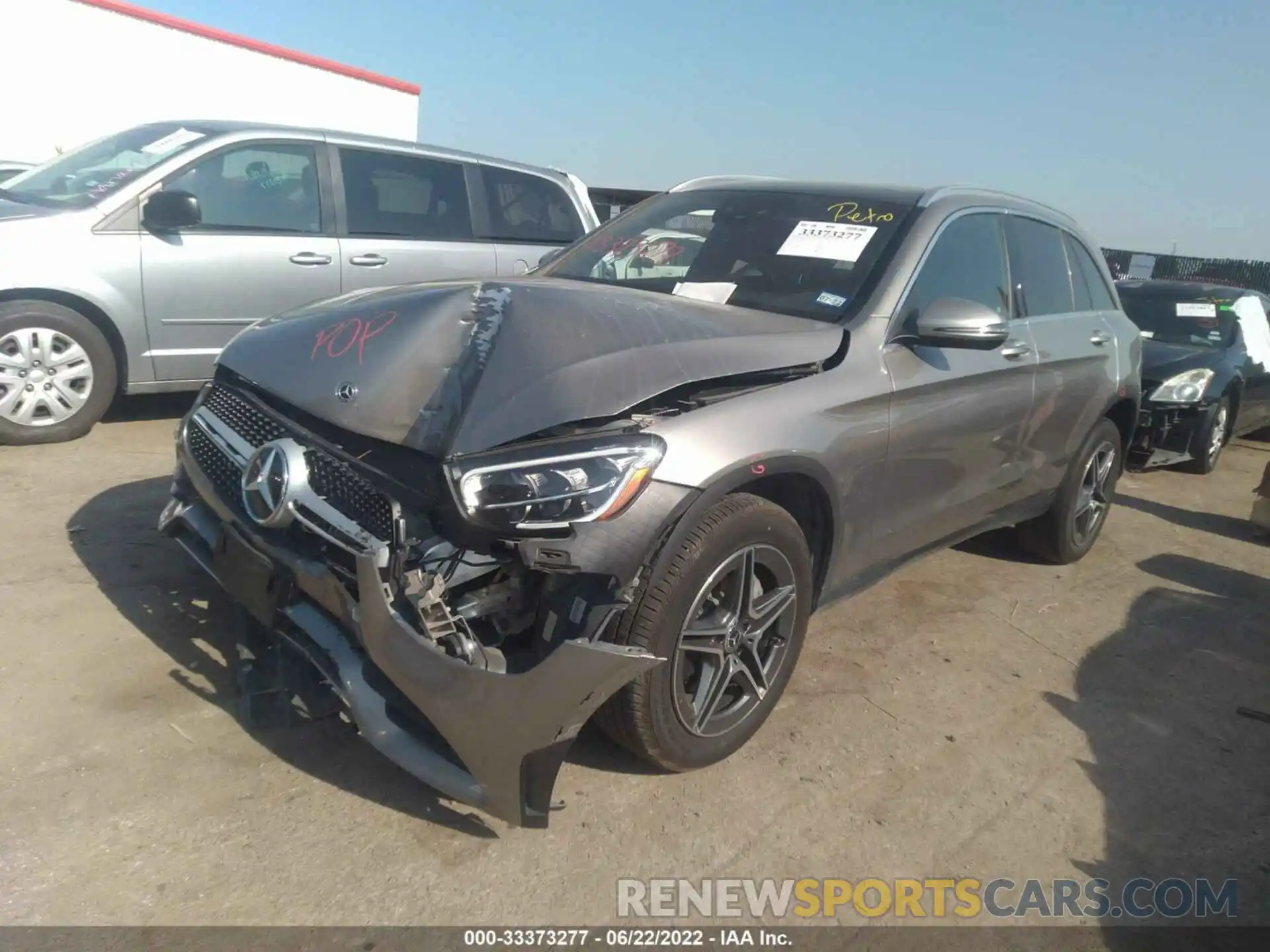 2 Photograph of a damaged car WDC0G8EB9LF745684 MERCEDES-BENZ GLC 2020