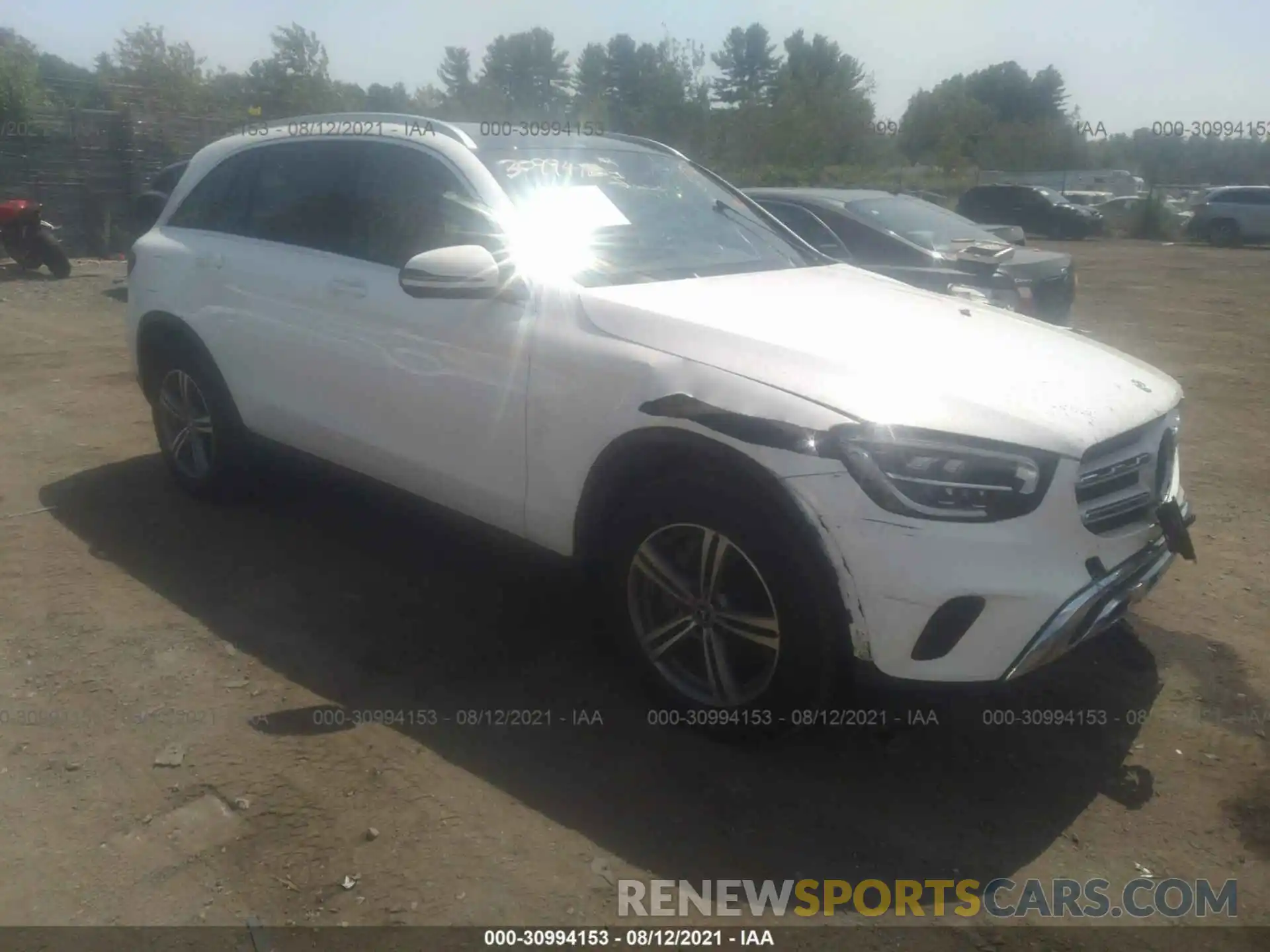 1 Photograph of a damaged car WDC0G8EB9LF751839 MERCEDES-BENZ GLC 2020