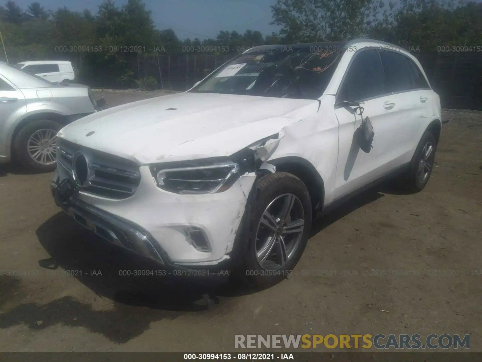 2 Photograph of a damaged car WDC0G8EB9LF751839 MERCEDES-BENZ GLC 2020