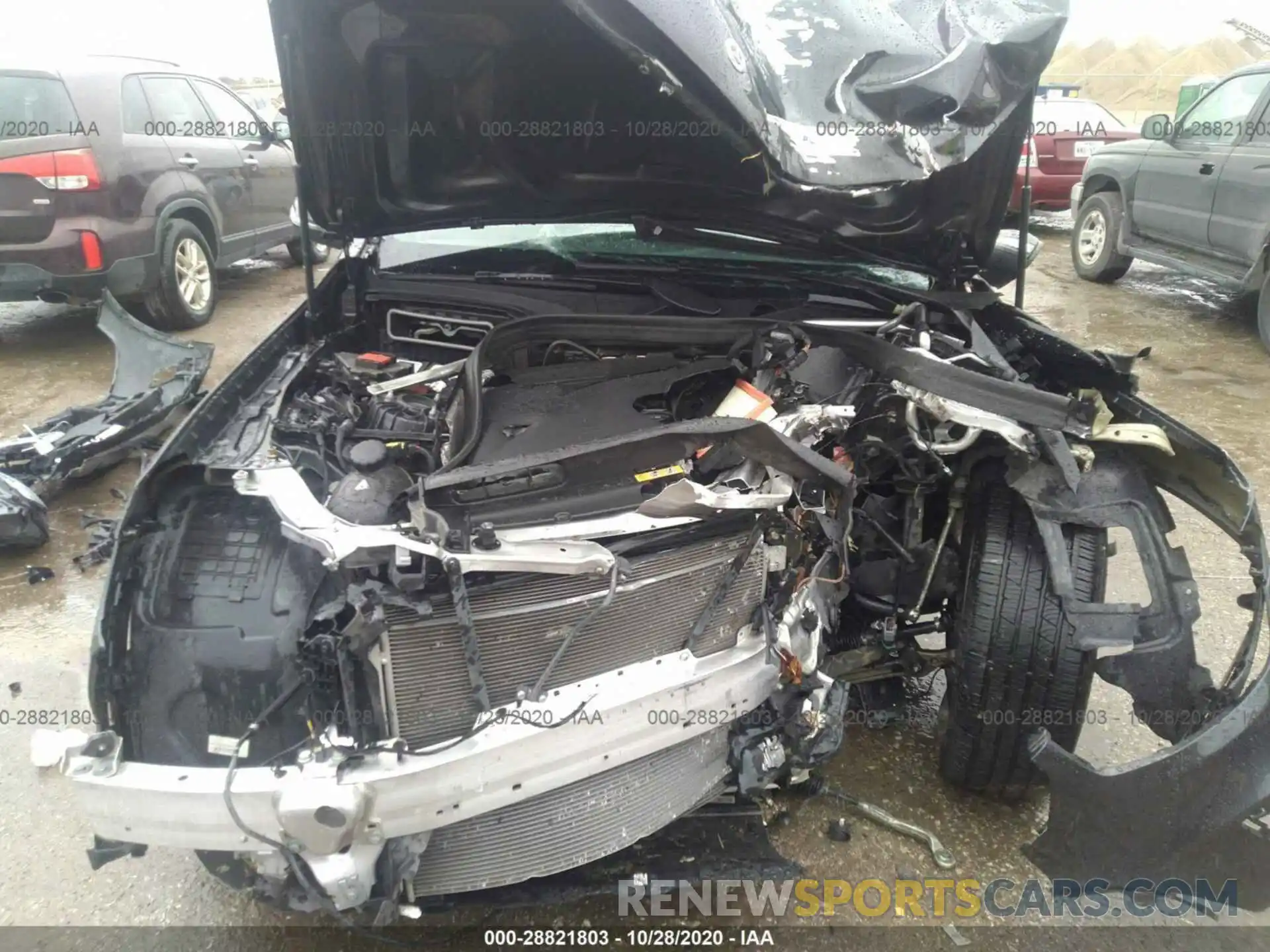 10 Photograph of a damaged car WDC0G8EBXLF680585 MERCEDES-BENZ GLC 2020