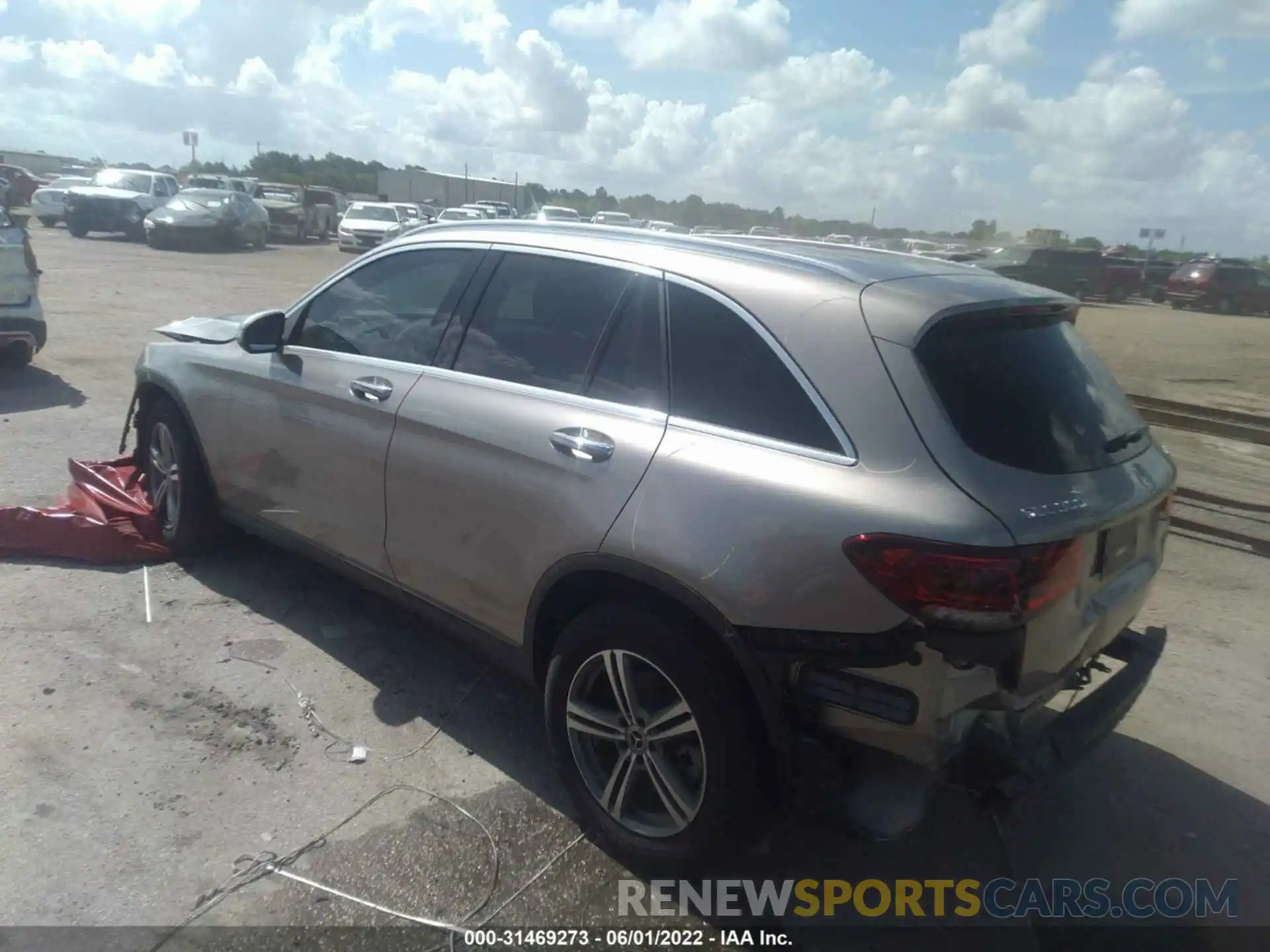 3 Photograph of a damaged car WDC0G8EBXLF722852 MERCEDES-BENZ GLC 2020