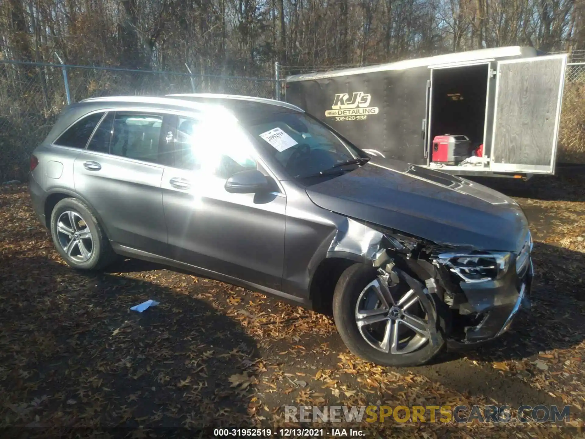 1 Photograph of a damaged car WDC0G8EBXLF723340 MERCEDES-BENZ GLC 2020