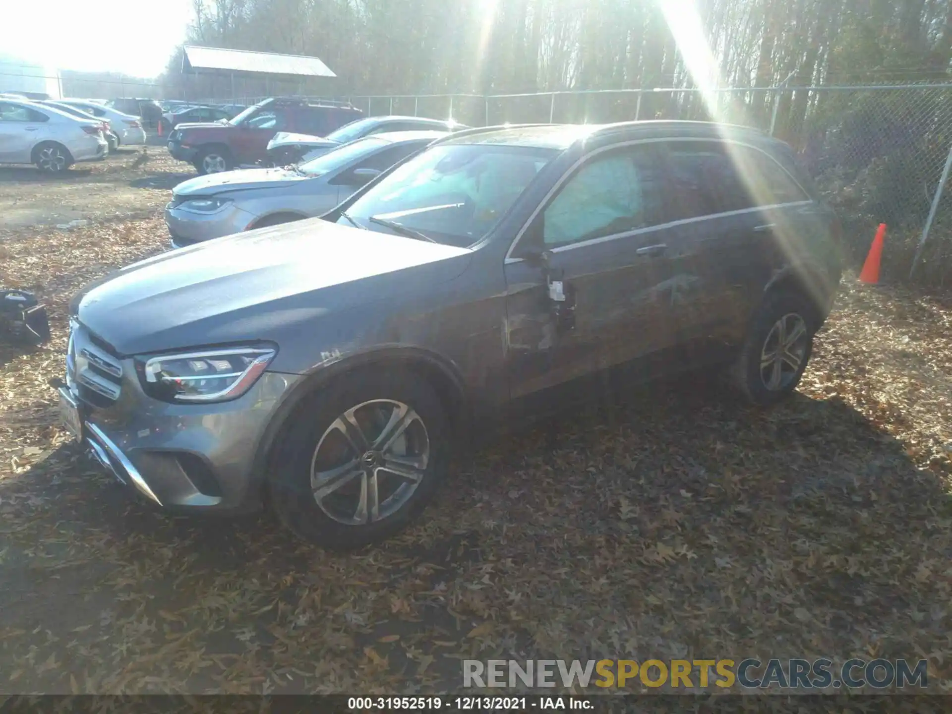 2 Photograph of a damaged car WDC0G8EBXLF723340 MERCEDES-BENZ GLC 2020