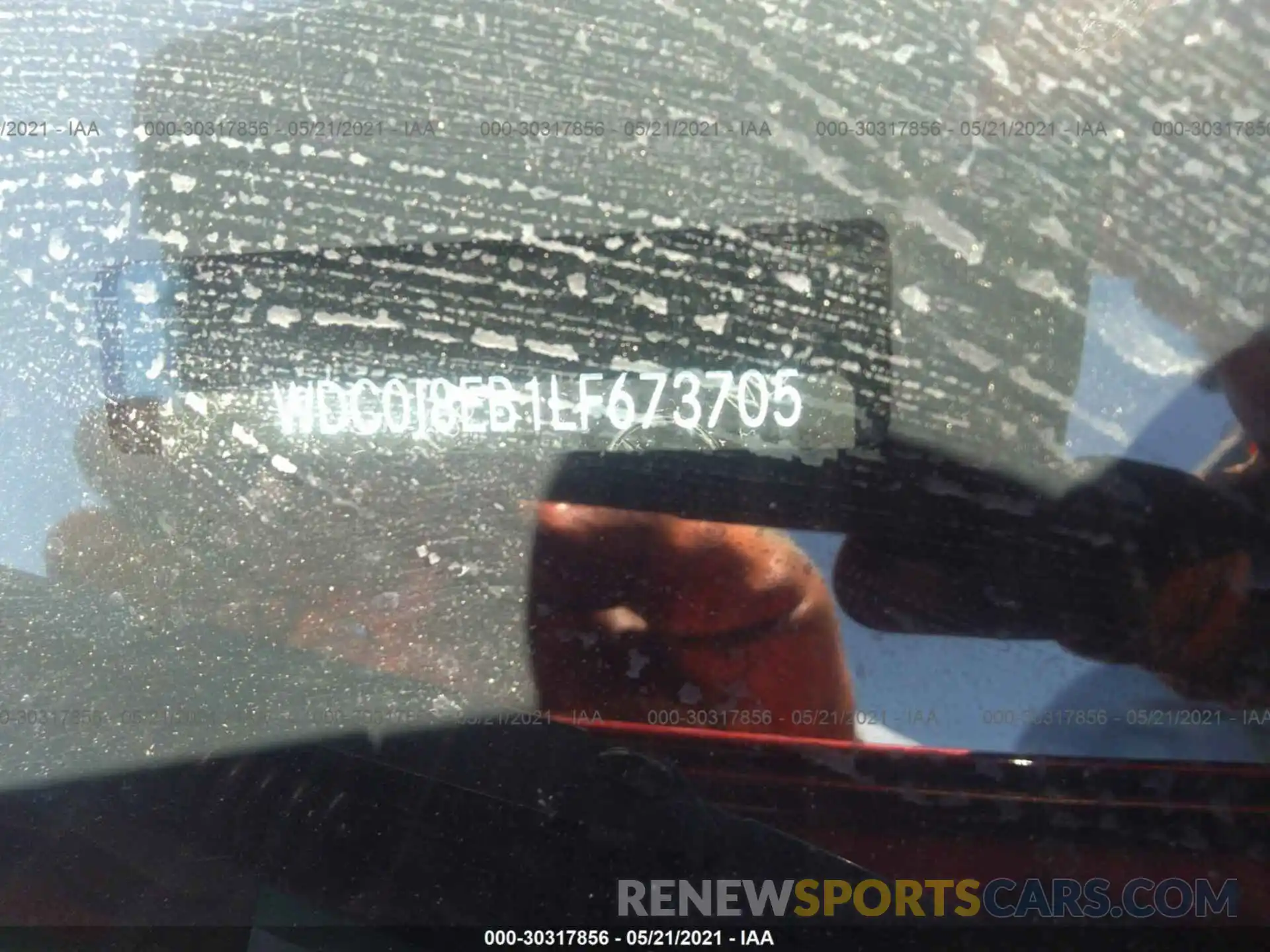 9 Photograph of a damaged car WDC0J8EB1LF673705 MERCEDES-BENZ GLC 2020