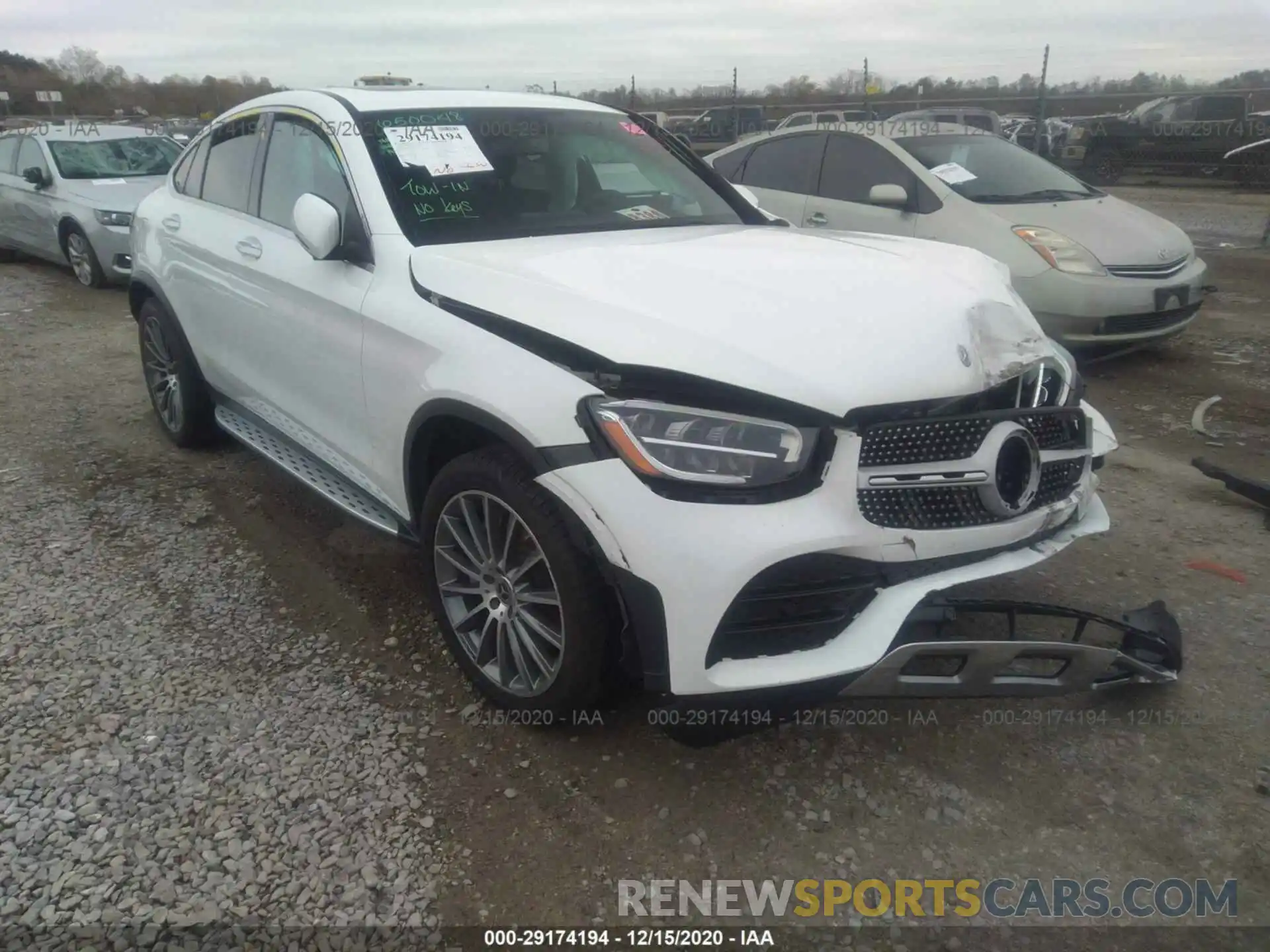 1 Photograph of a damaged car WDC0J8EB2LF677598 MERCEDES-BENZ GLC 2020