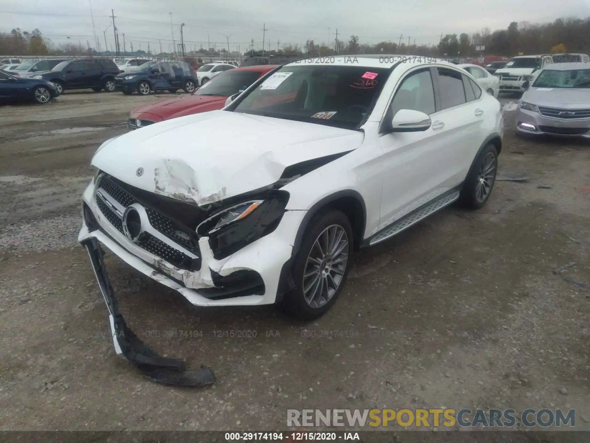 2 Photograph of a damaged car WDC0J8EB2LF677598 MERCEDES-BENZ GLC 2020