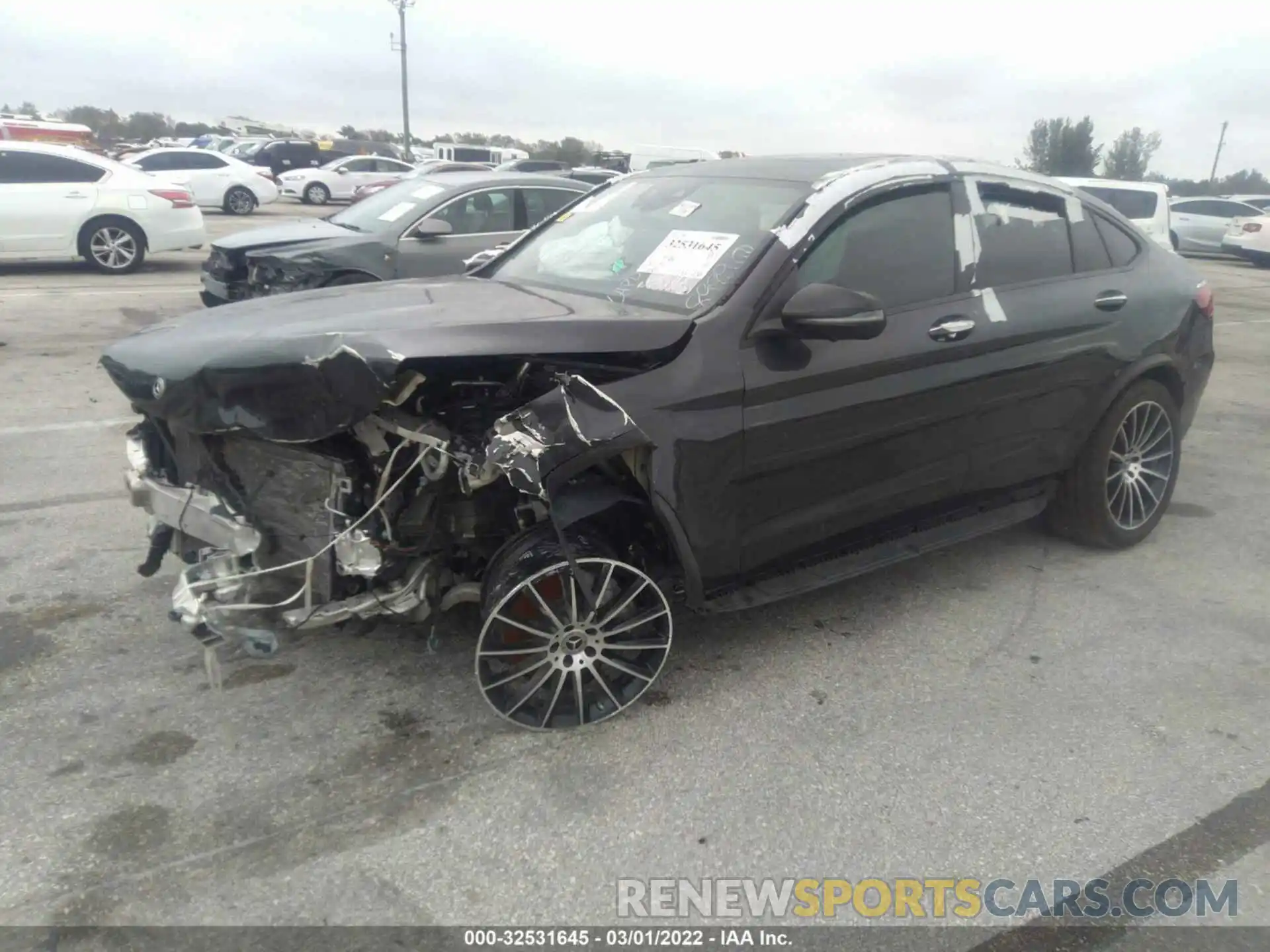 2 Photograph of a damaged car WDC0J8EB9LF708989 MERCEDES-BENZ GLC 2020