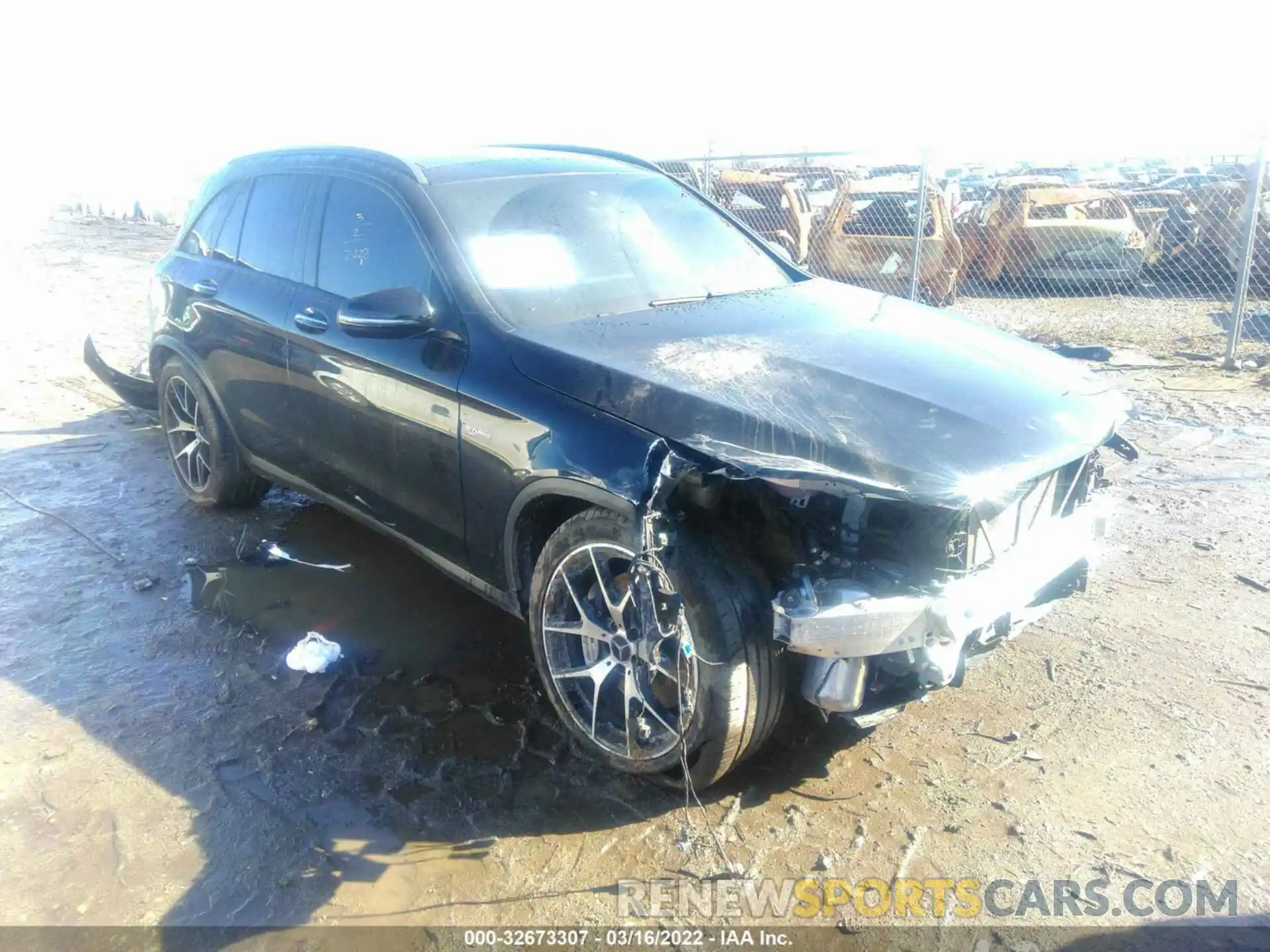 1 Photograph of a damaged car W1N0G6EB0MF898023 MERCEDES-BENZ GLC 2021