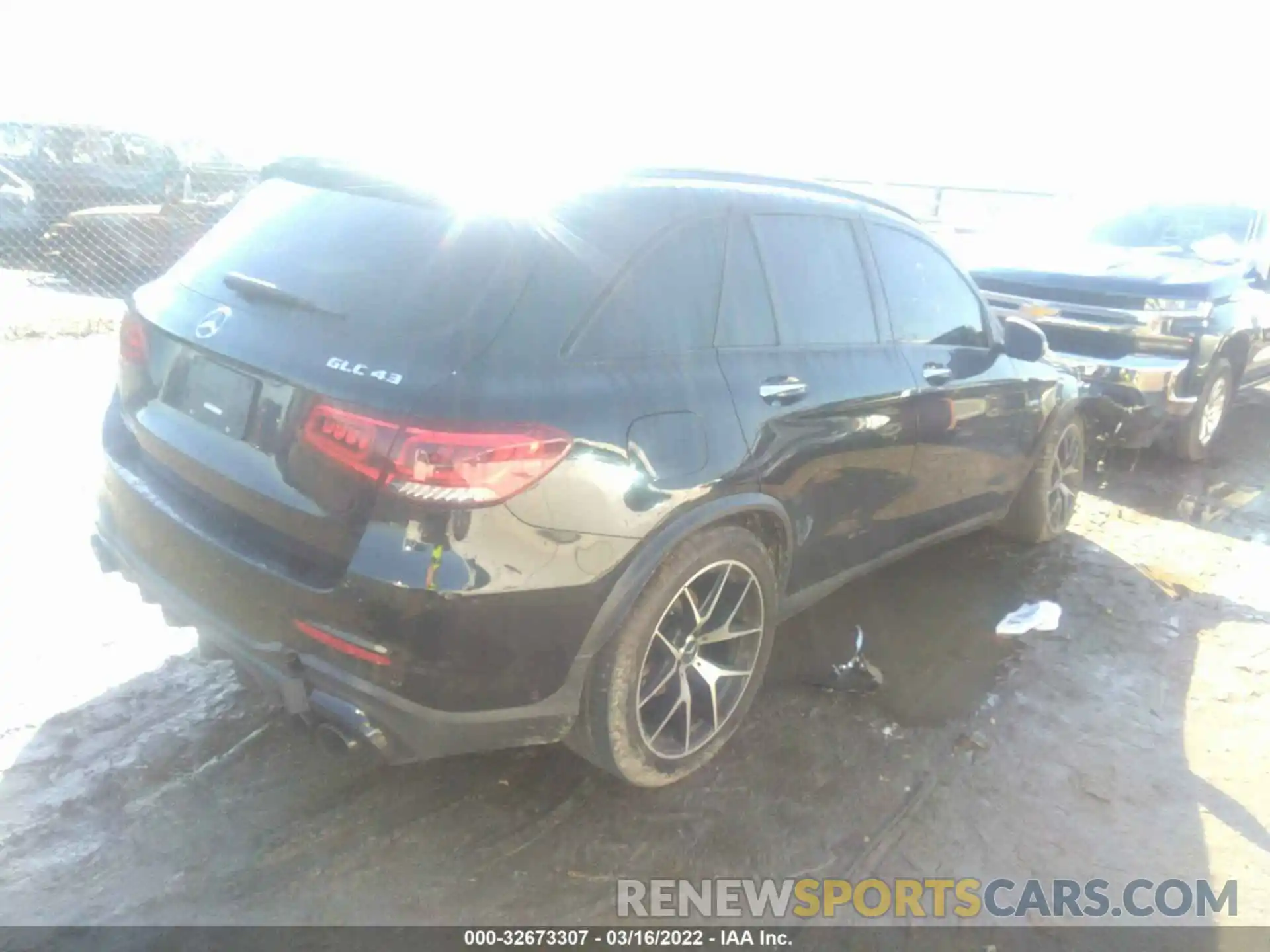 4 Photograph of a damaged car W1N0G6EB0MF898023 MERCEDES-BENZ GLC 2021