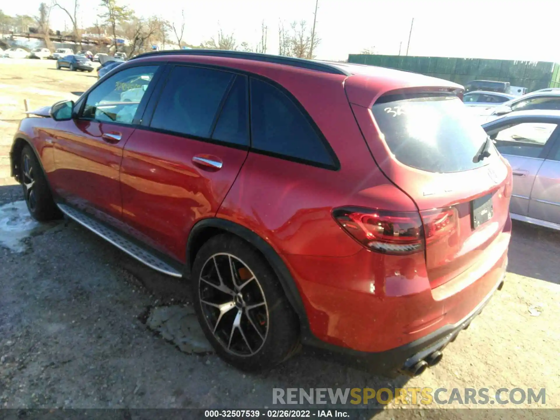 3 Фотография поврежденного автомобиля W1N0G6EB5MF907301 MERCEDES-BENZ GLC 2021