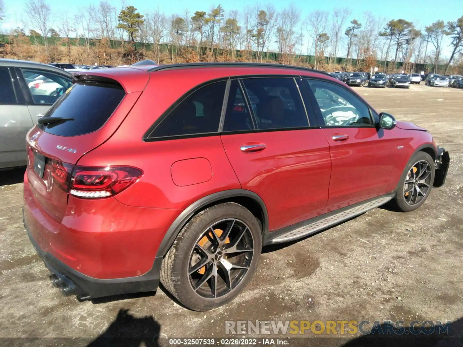 4 Фотография поврежденного автомобиля W1N0G6EB5MF907301 MERCEDES-BENZ GLC 2021