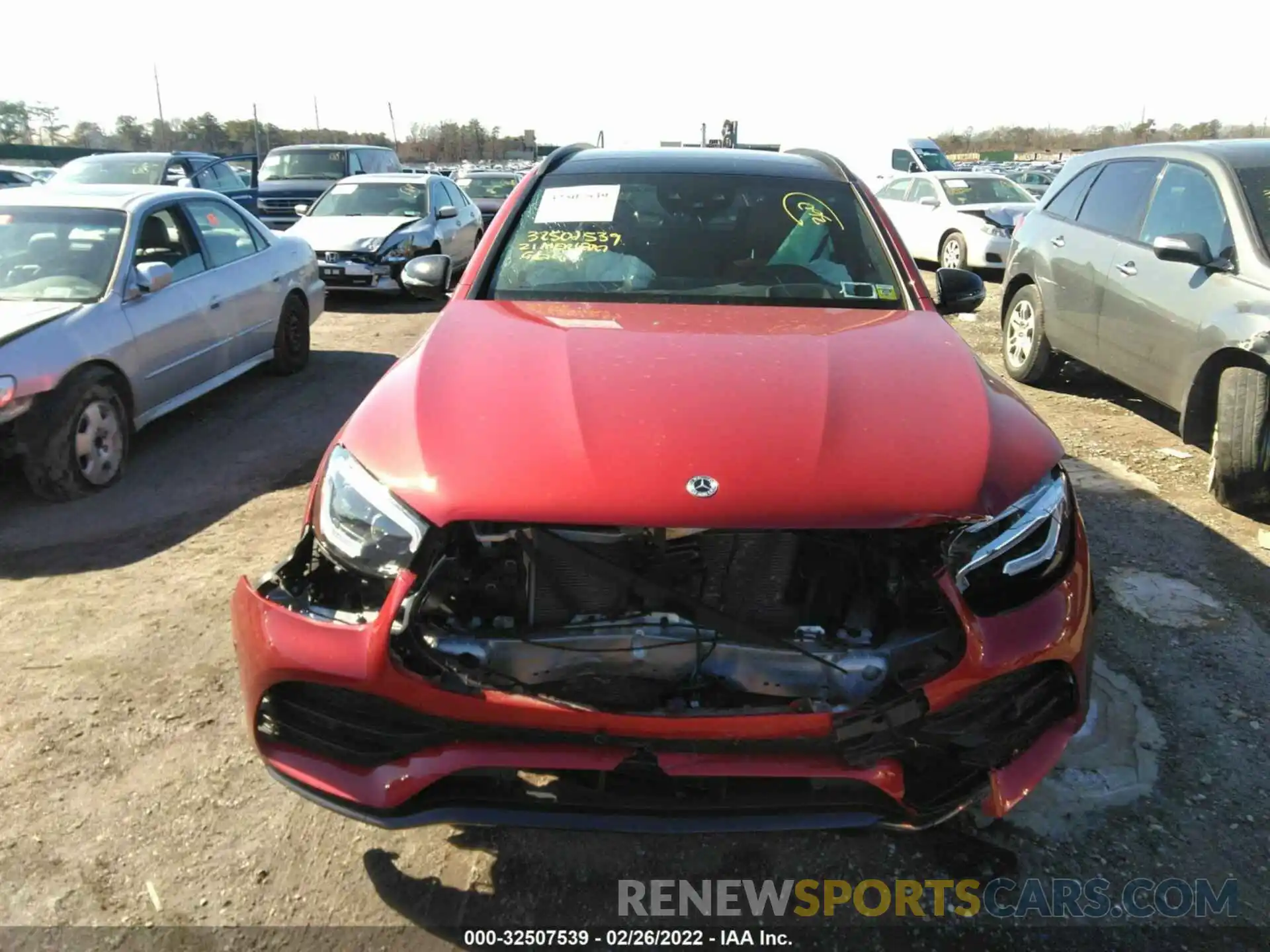 6 Photograph of a damaged car W1N0G6EB5MF907301 MERCEDES-BENZ GLC 2021