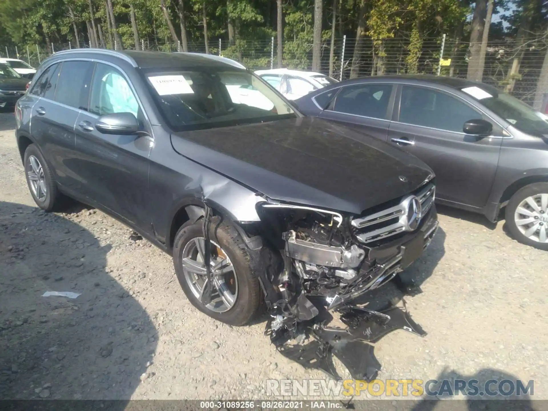 1 Фотография поврежденного автомобиля W1N0G8DB0MF875922 MERCEDES-BENZ GLC 2021