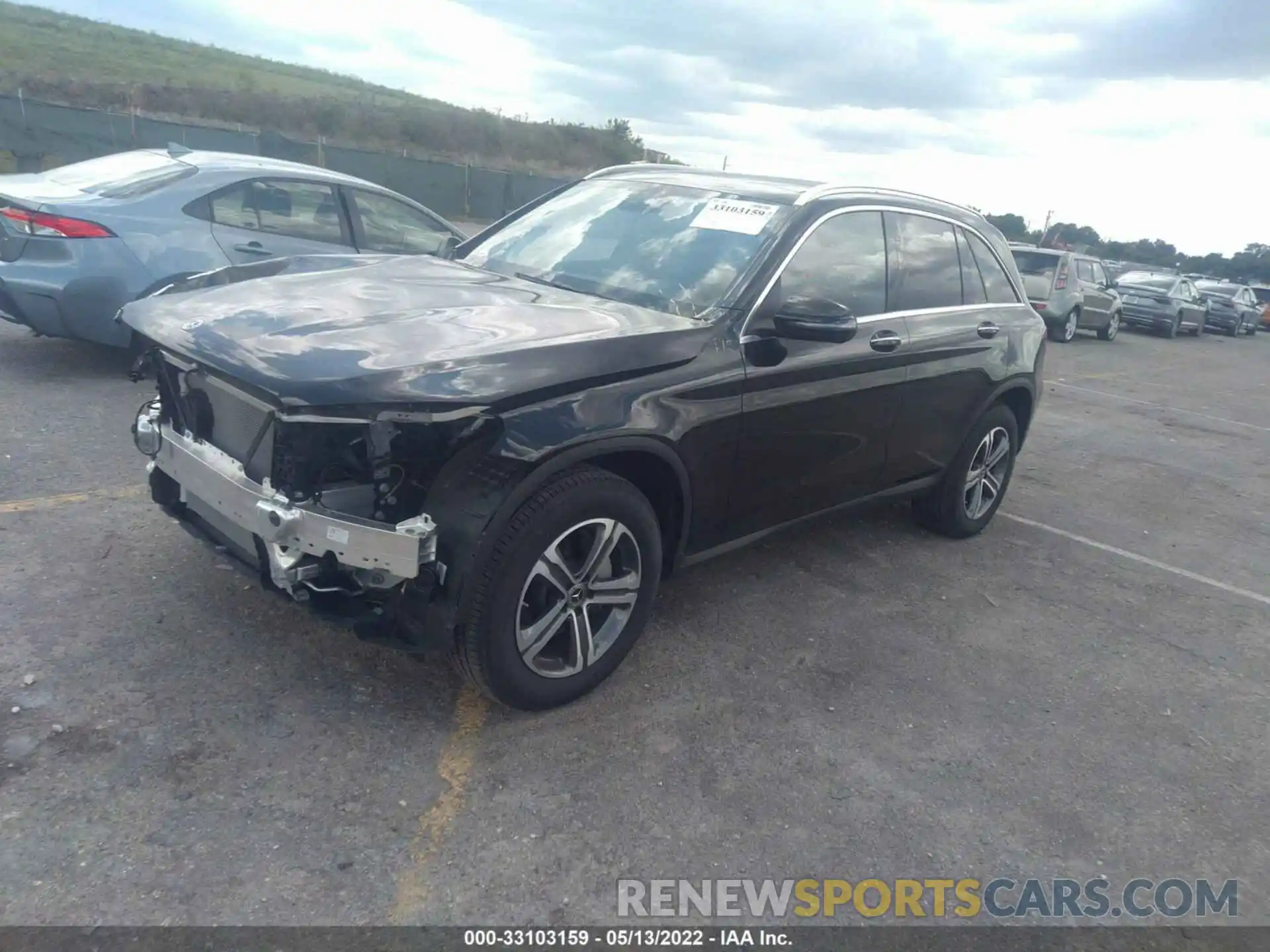 2 Photograph of a damaged car W1N0G8DB0MF914279 MERCEDES-BENZ GLC 2021