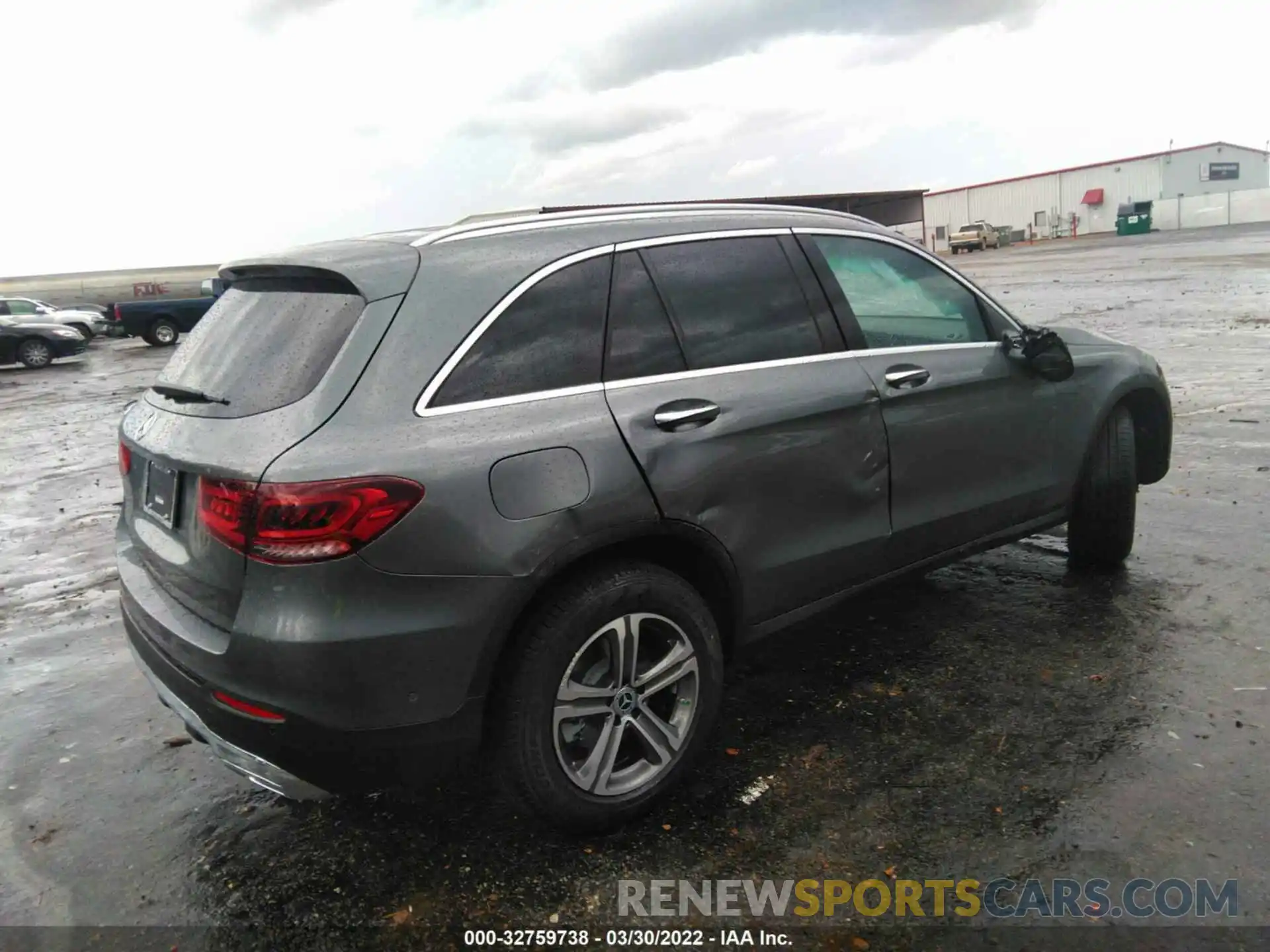 4 Фотография поврежденного автомобиля W1N0G8DB0MG010488 MERCEDES-BENZ GLC 2021