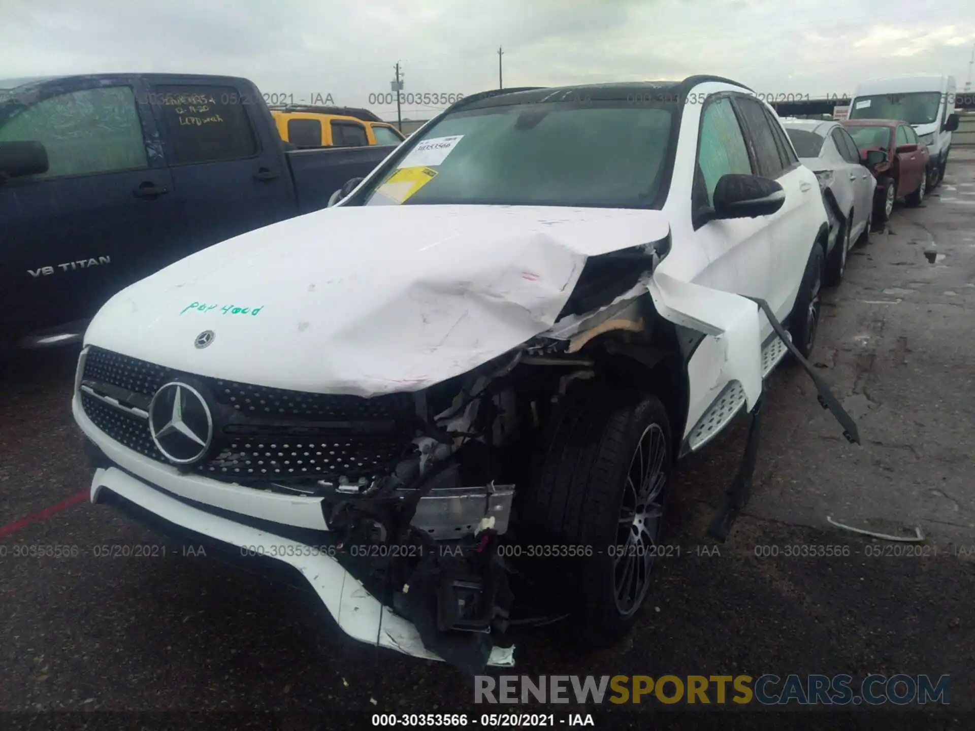 6 Photograph of a damaged car W1N0G8DB0MV291266 MERCEDES-BENZ GLC 2021