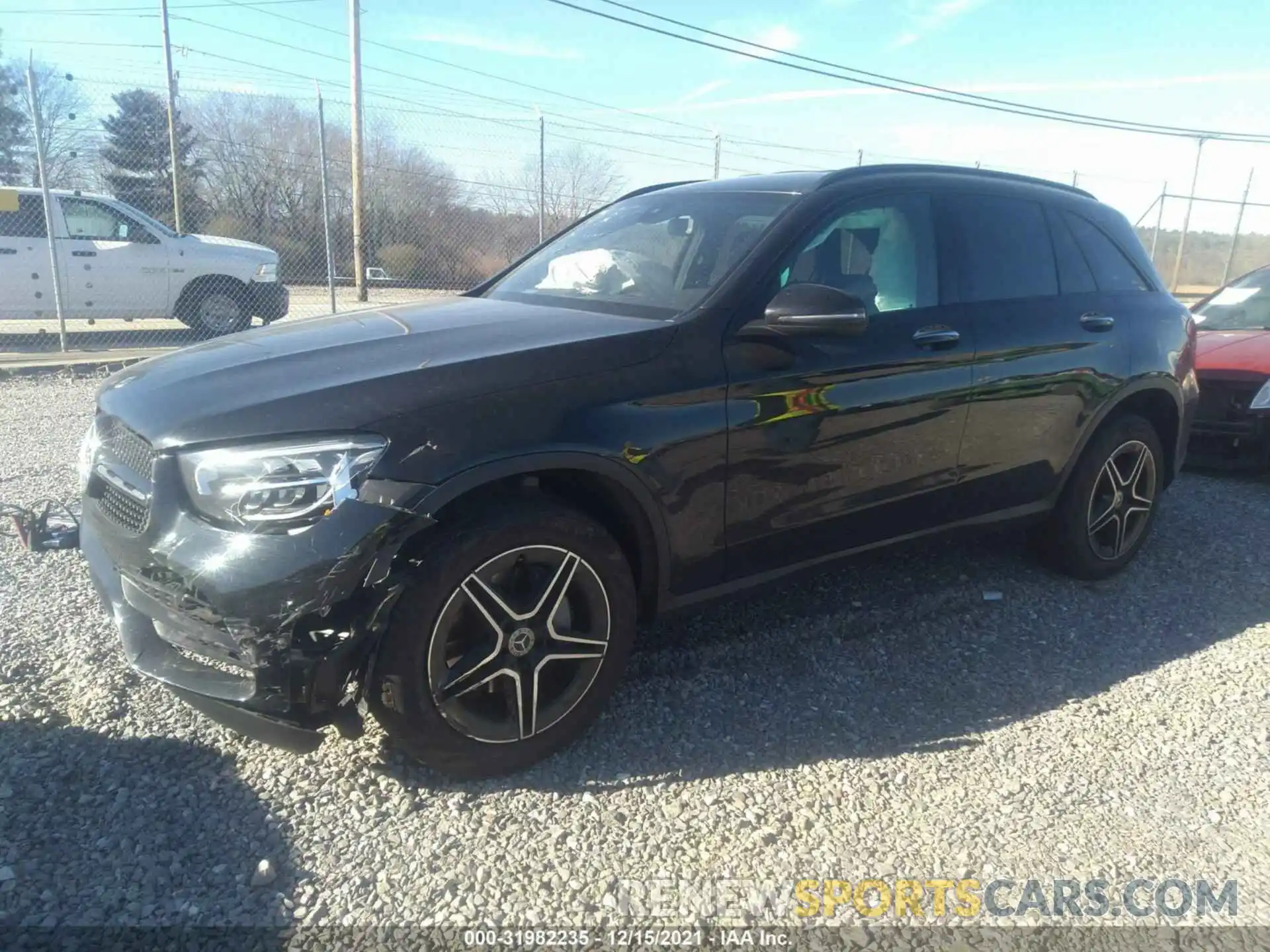 2 Фотография поврежденного автомобиля W1N0G8DB0MV293440 MERCEDES-BENZ GLC 2021