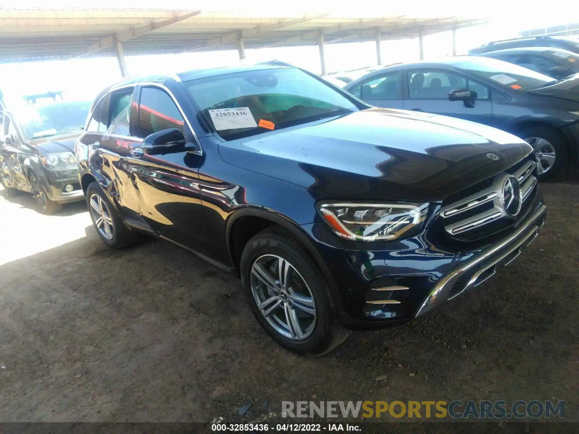 1 Photograph of a damaged car W1N0G8DB1MF870907 MERCEDES-BENZ GLC 2021