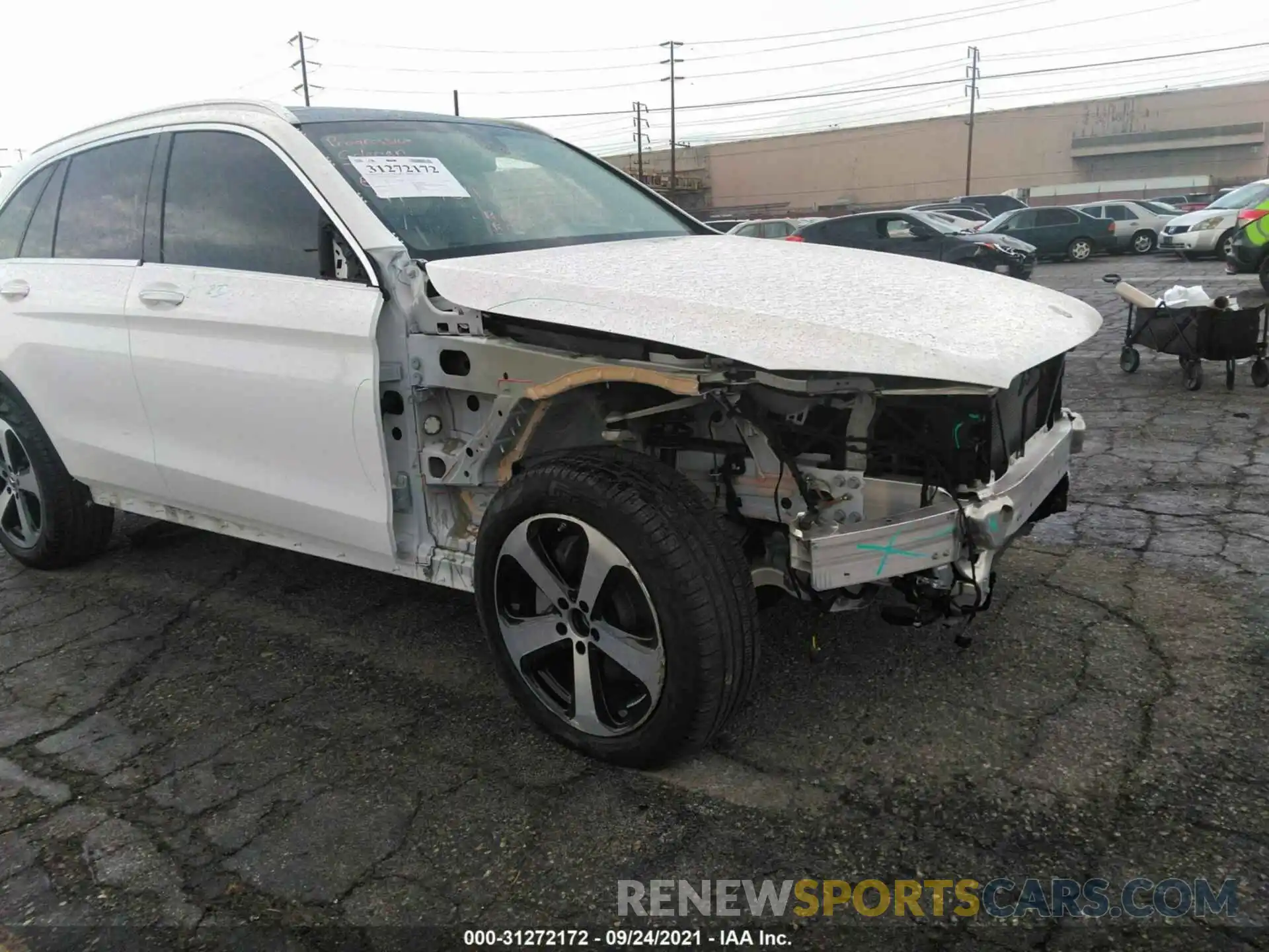 6 Photograph of a damaged car W1N0G8DB1MV263119 MERCEDES-BENZ GLC 2021