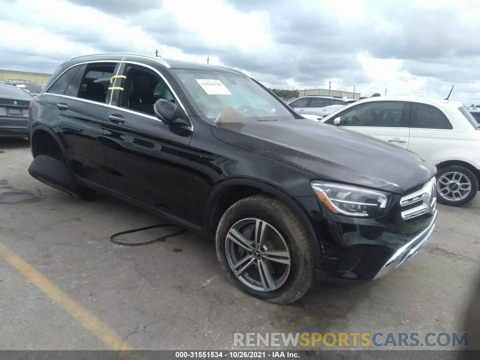 1 Photograph of a damaged car W1N0G8DB1MV269163 MERCEDES-BENZ GLC 2021