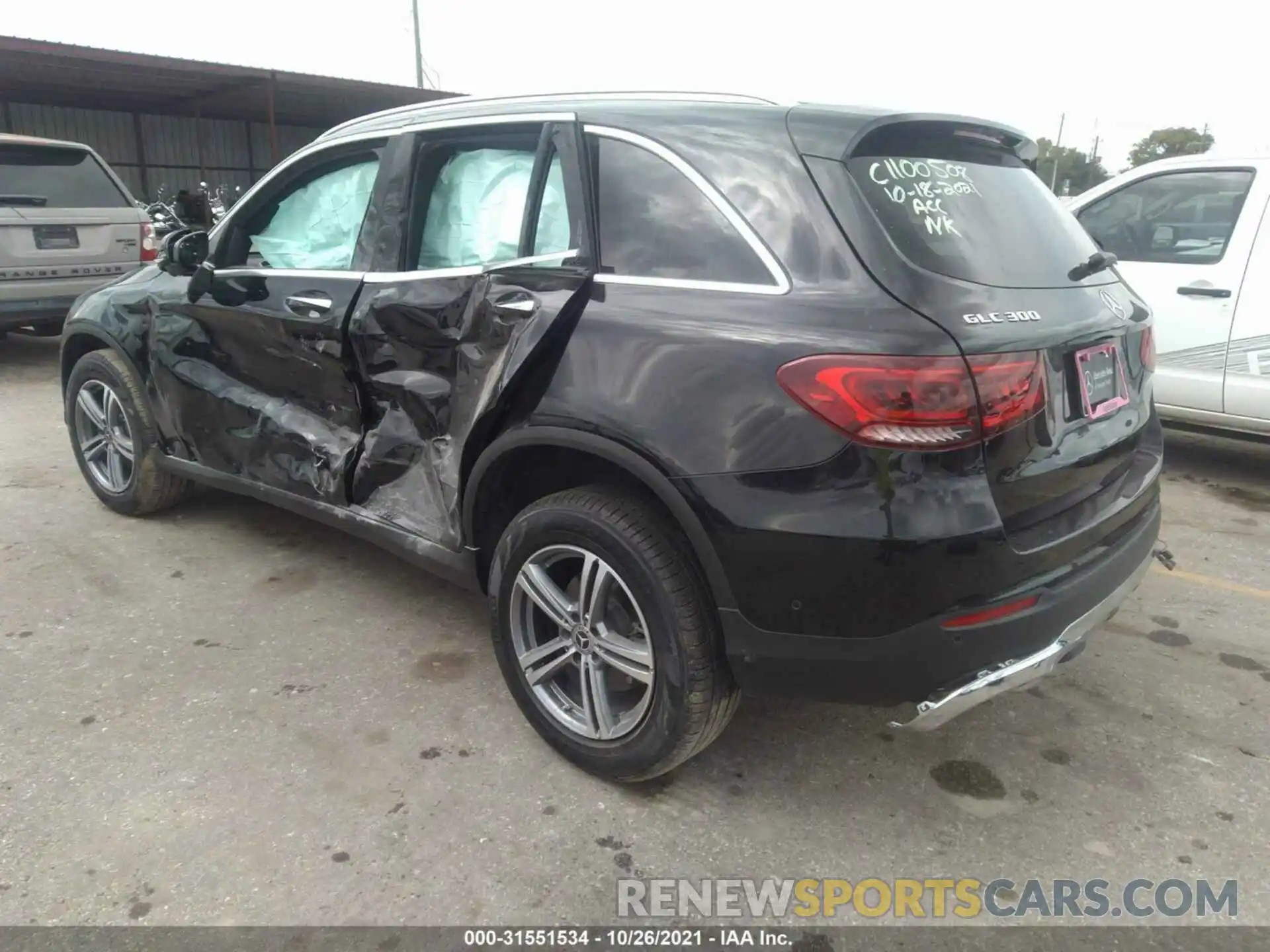 3 Photograph of a damaged car W1N0G8DB1MV269163 MERCEDES-BENZ GLC 2021