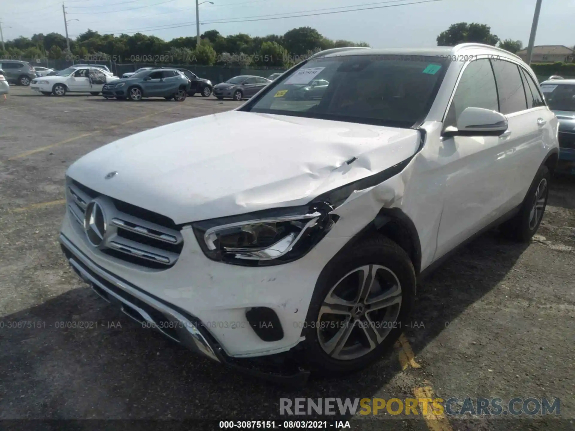 6 Photograph of a damaged car W1N0G8DB2MF926112 MERCEDES-BENZ GLC 2021