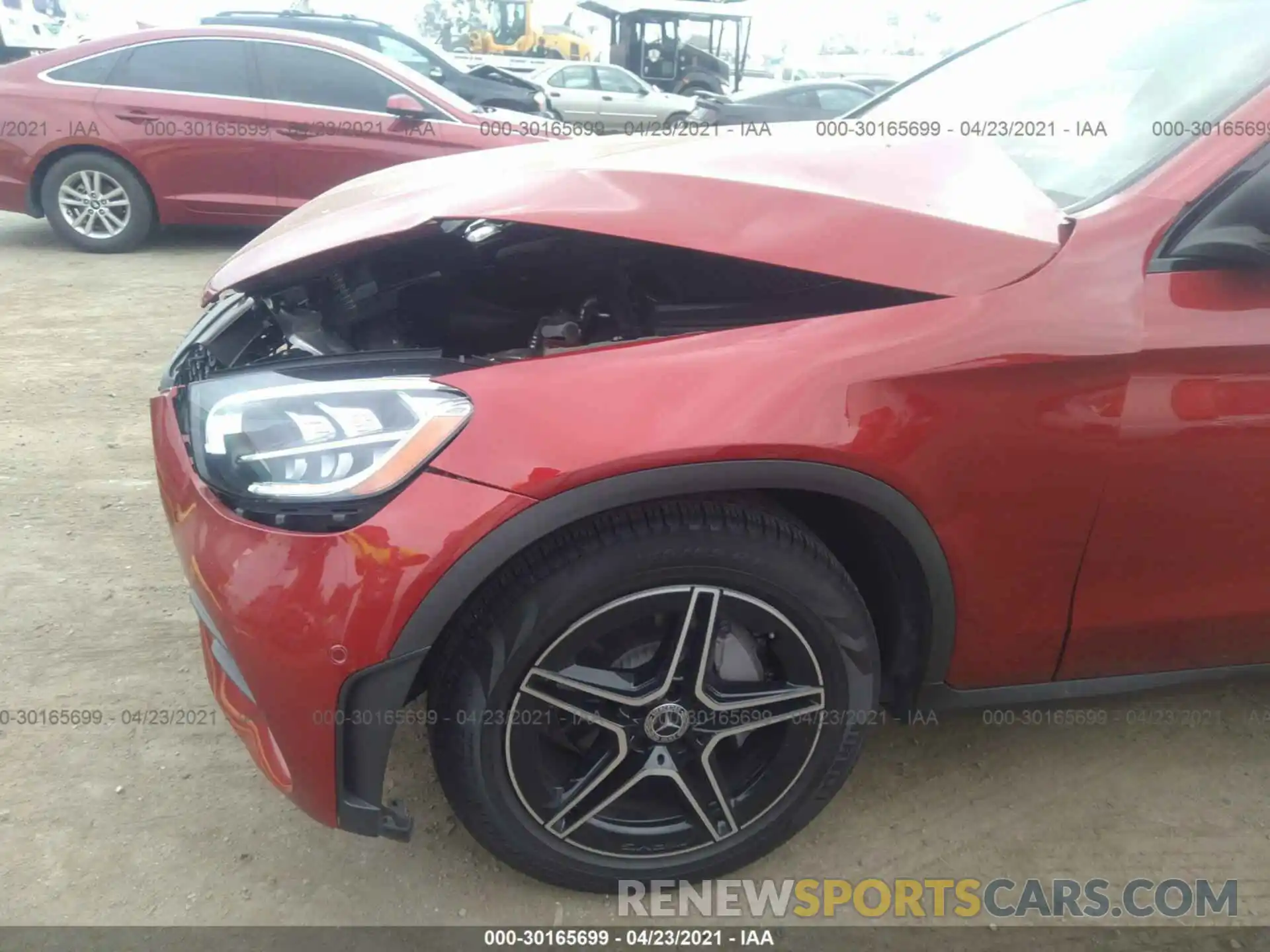 6 Photograph of a damaged car W1N0G8DB2MV263727 MERCEDES-BENZ GLC 2021