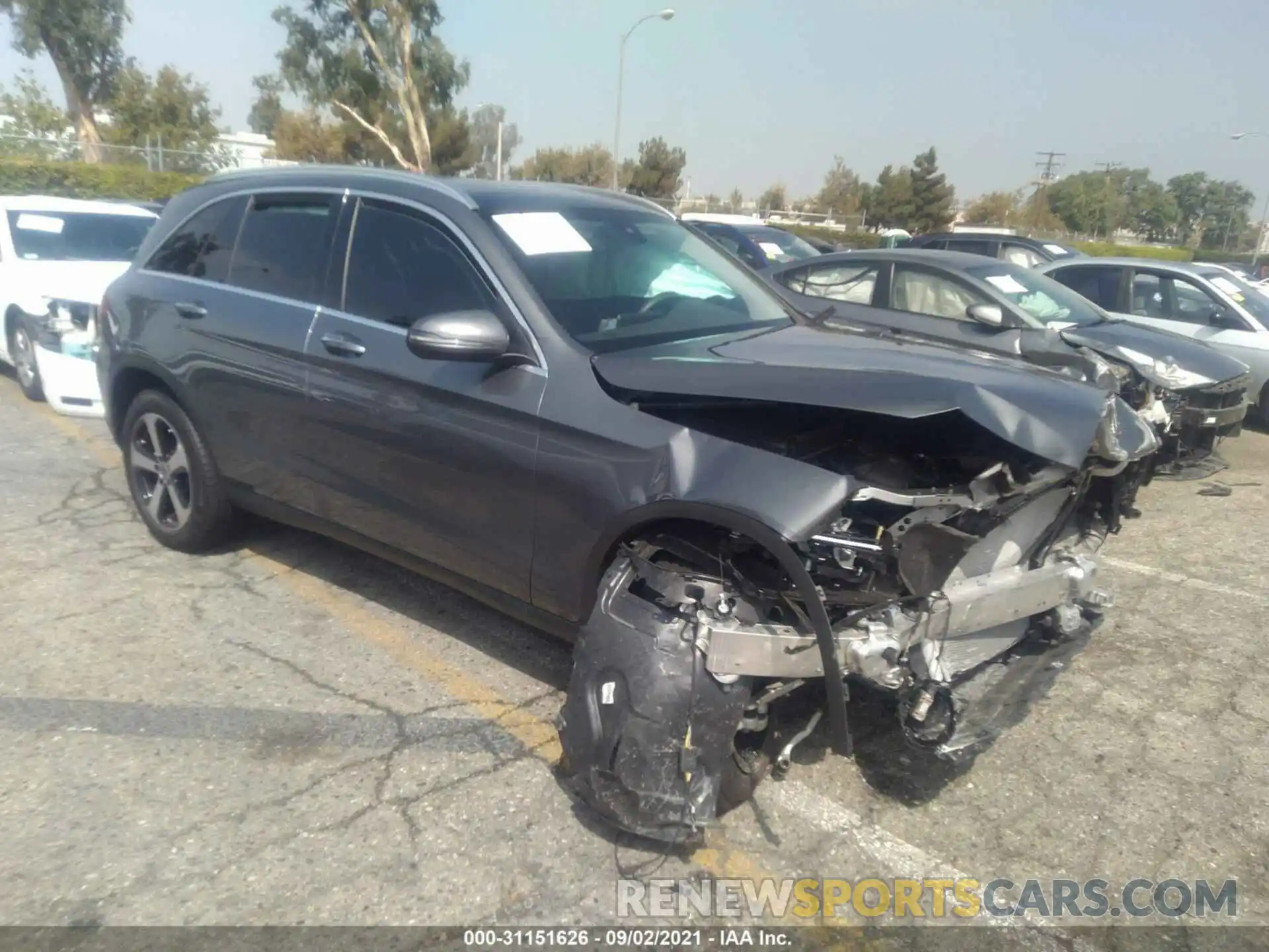 1 Photograph of a damaged car W1N0G8DB2MV278728 MERCEDES-BENZ GLC 2021