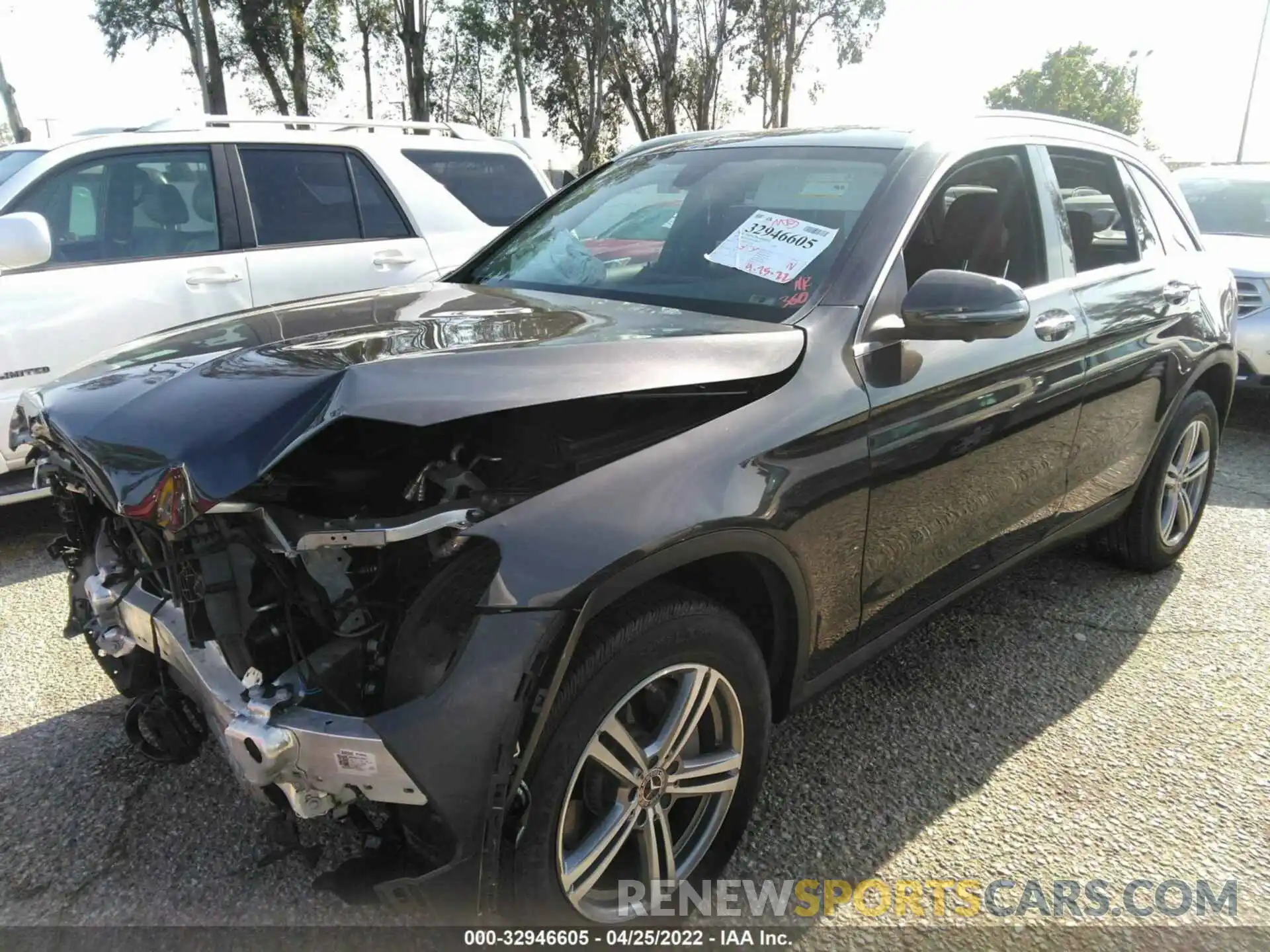 2 Photograph of a damaged car W1N0G8DB3MF941086 MERCEDES-BENZ GLC 2021