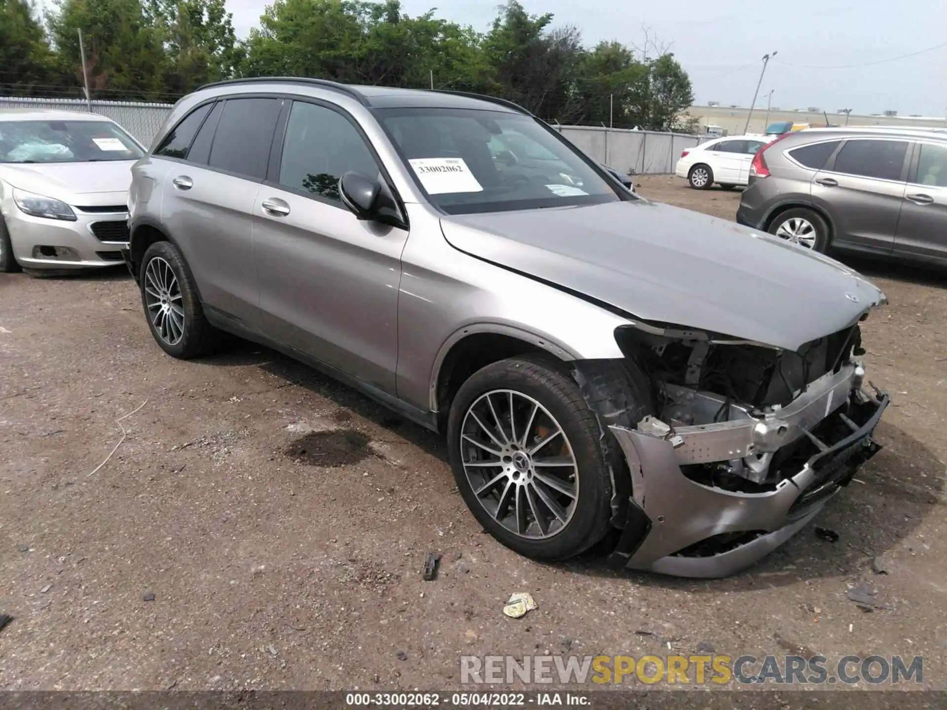 1 Фотография поврежденного автомобиля W1N0G8DB3MV294646 MERCEDES-BENZ GLC 2021