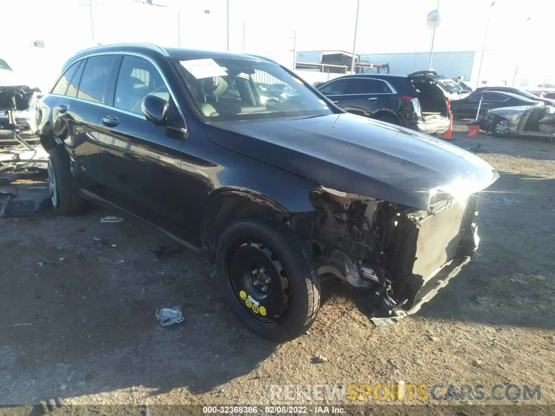 1 Photograph of a damaged car W1N0G8DB3MV296655 MERCEDES-BENZ GLC 2021