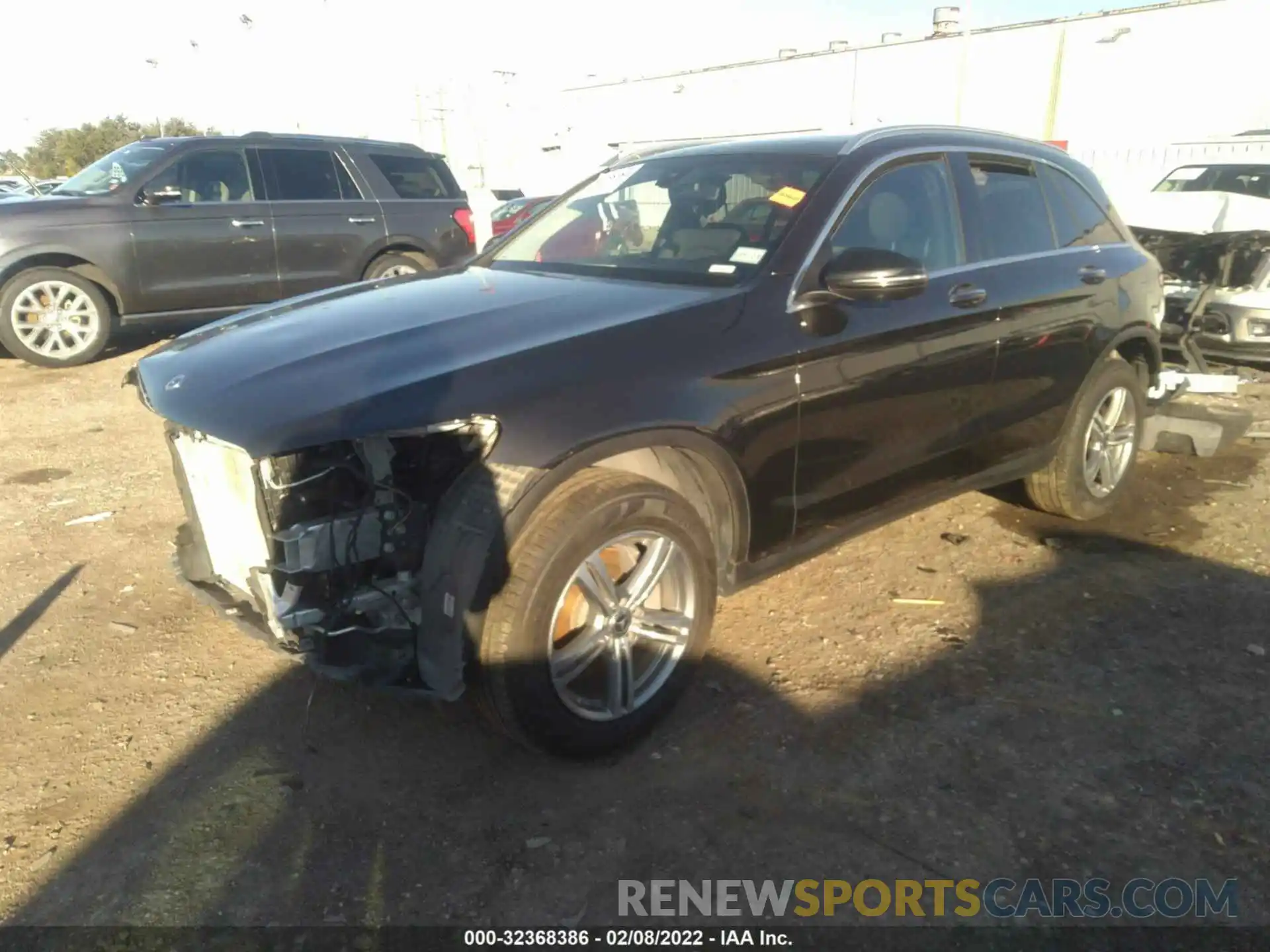 2 Фотография поврежденного автомобиля W1N0G8DB3MV296655 MERCEDES-BENZ GLC 2021