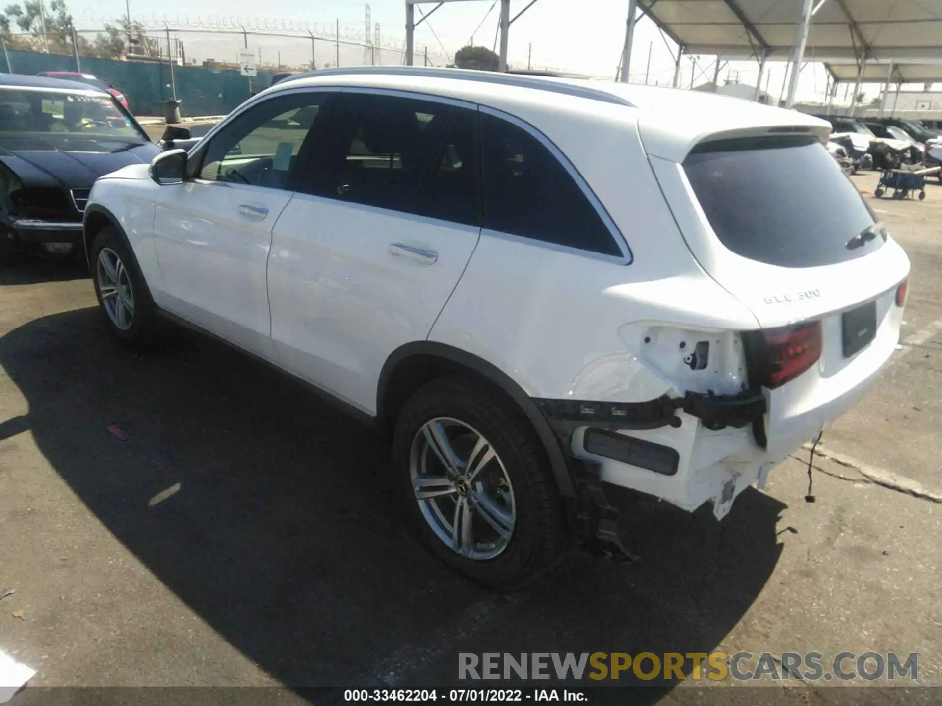 3 Photograph of a damaged car W1N0G8DB3MV312840 MERCEDES-BENZ GLC 2021