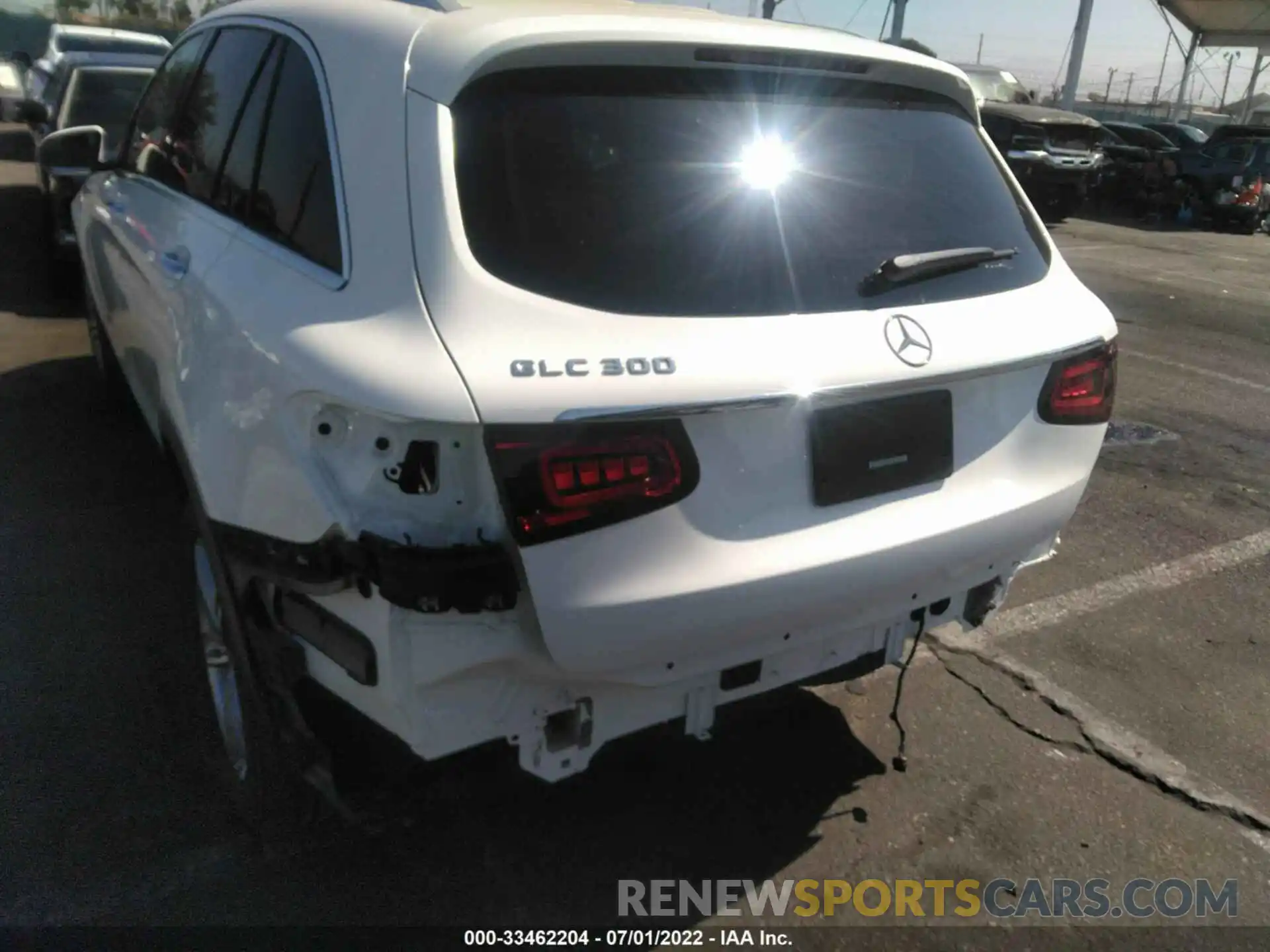 6 Photograph of a damaged car W1N0G8DB3MV312840 MERCEDES-BENZ GLC 2021