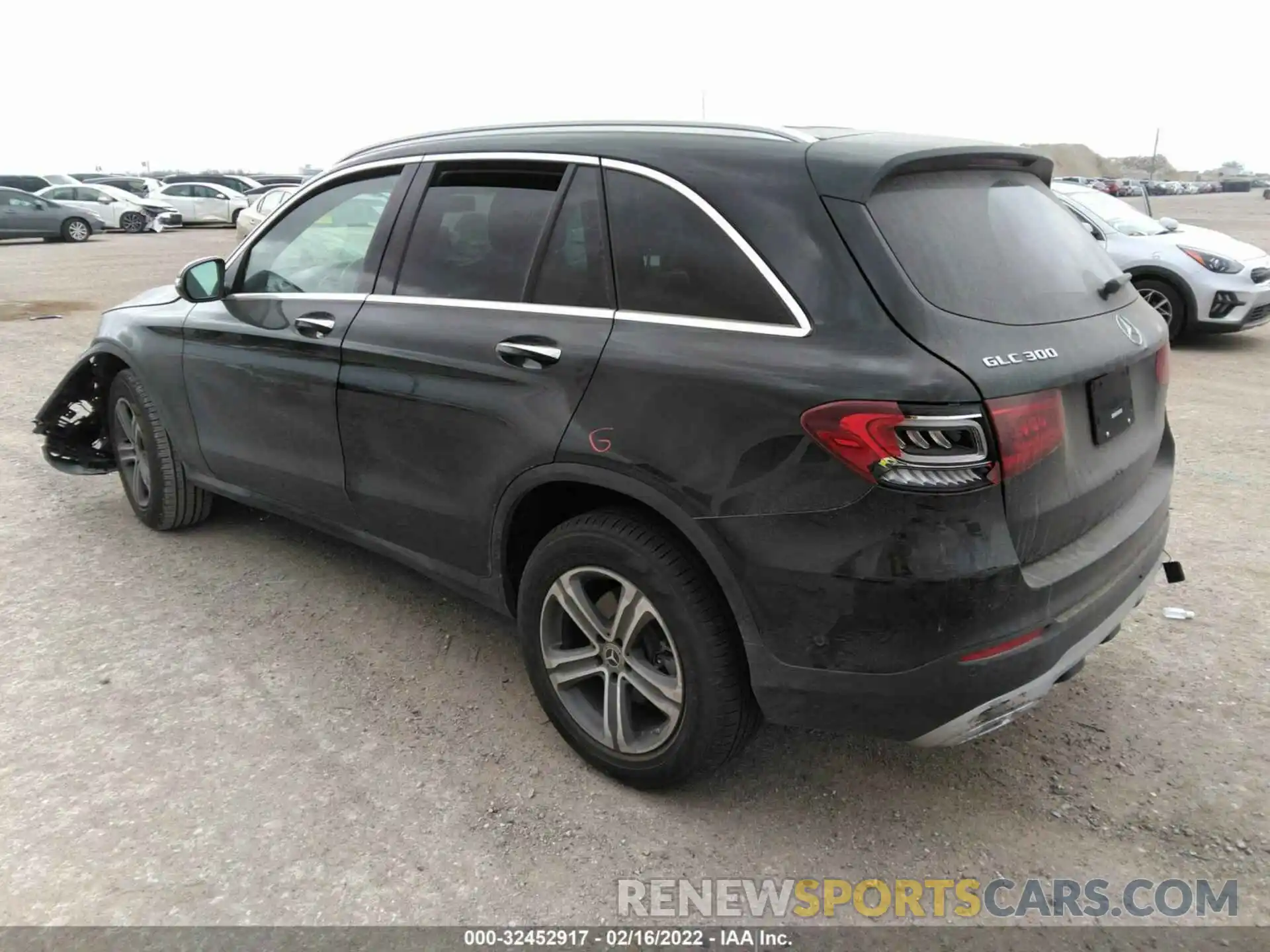 3 Photograph of a damaged car W1N0G8DB3MV313938 MERCEDES-BENZ GLC 2021