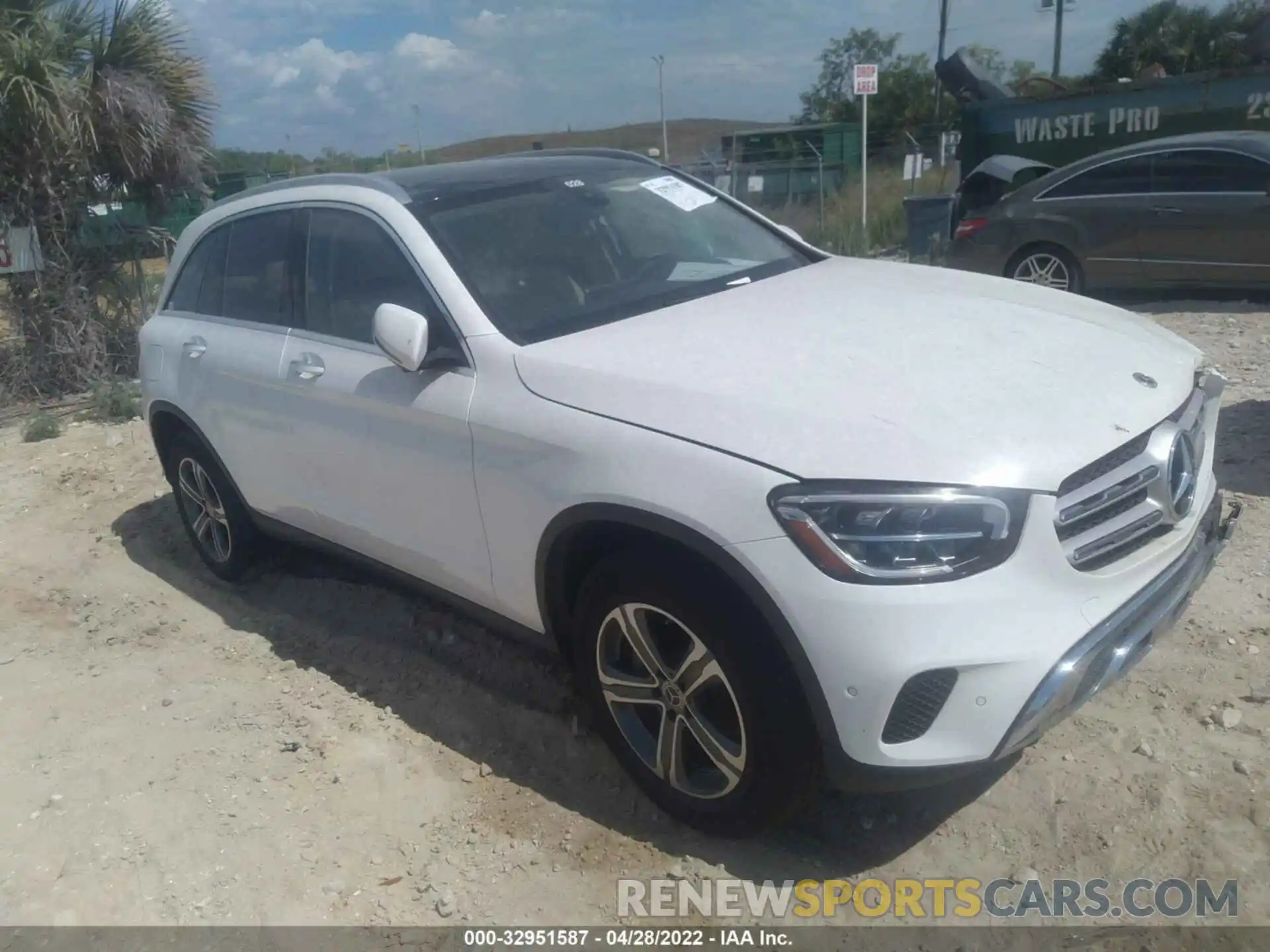 1 Photograph of a damaged car W1N0G8DB4MF939282 MERCEDES-BENZ GLC 2021