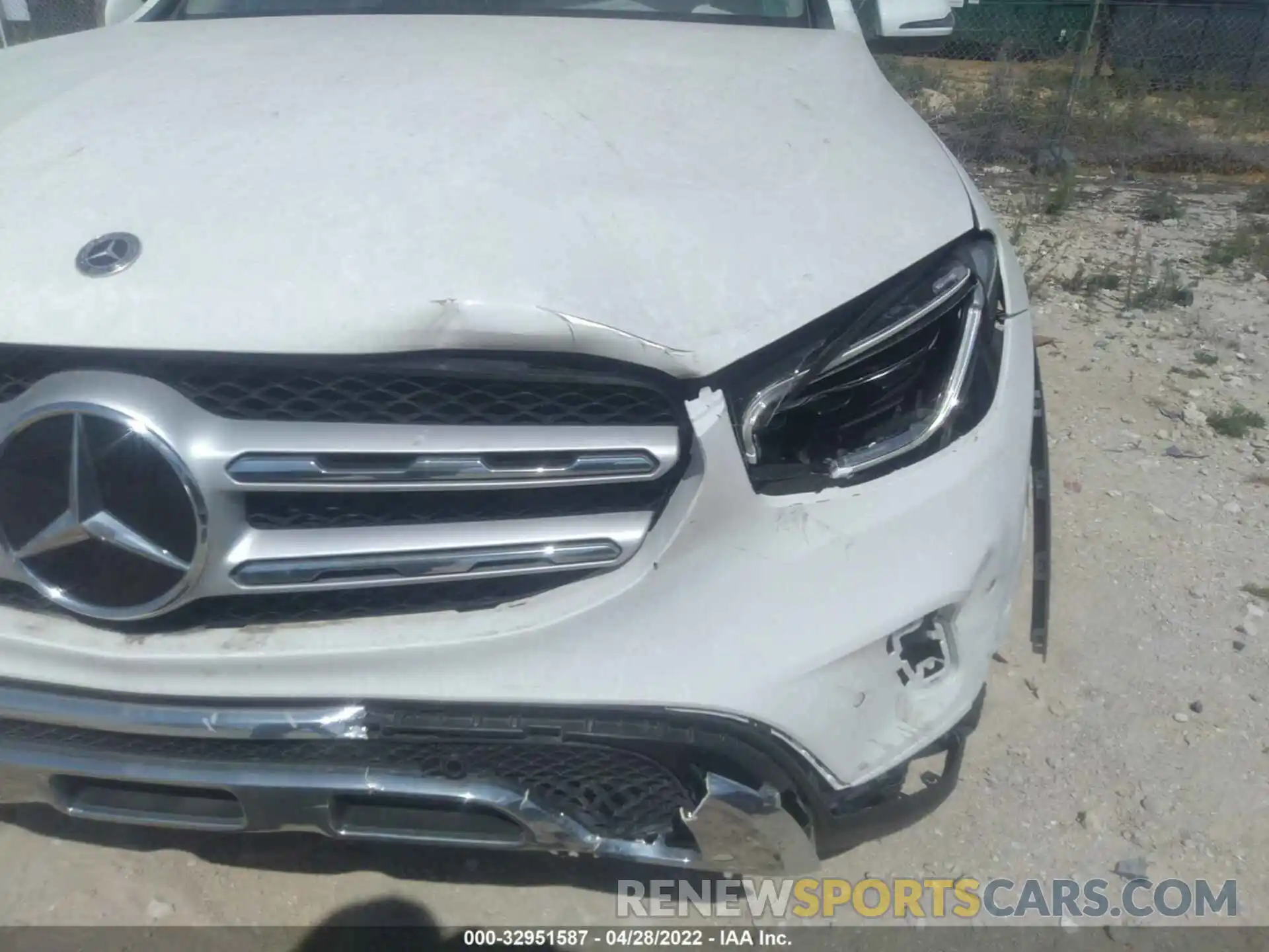 6 Photograph of a damaged car W1N0G8DB4MF939282 MERCEDES-BENZ GLC 2021