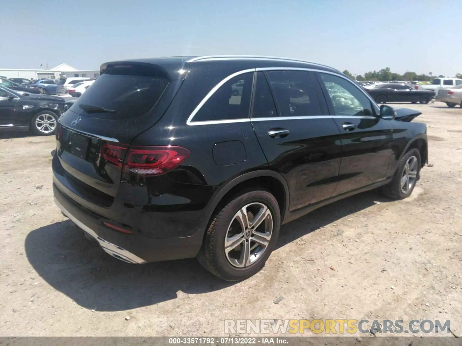 4 Фотография поврежденного автомобиля W1N0G8DB4MV279900 MERCEDES-BENZ GLC 2021