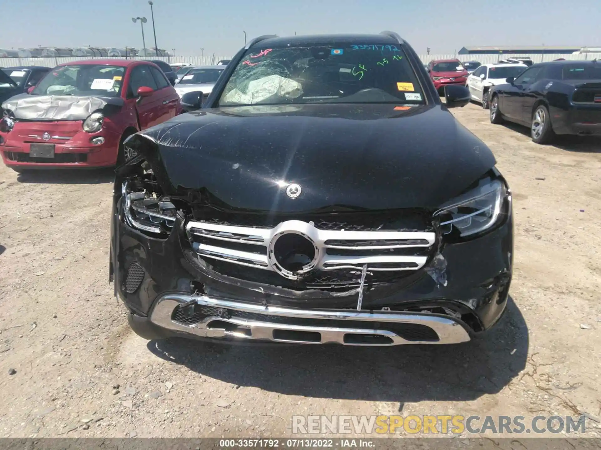 6 Photograph of a damaged car W1N0G8DB4MV279900 MERCEDES-BENZ GLC 2021