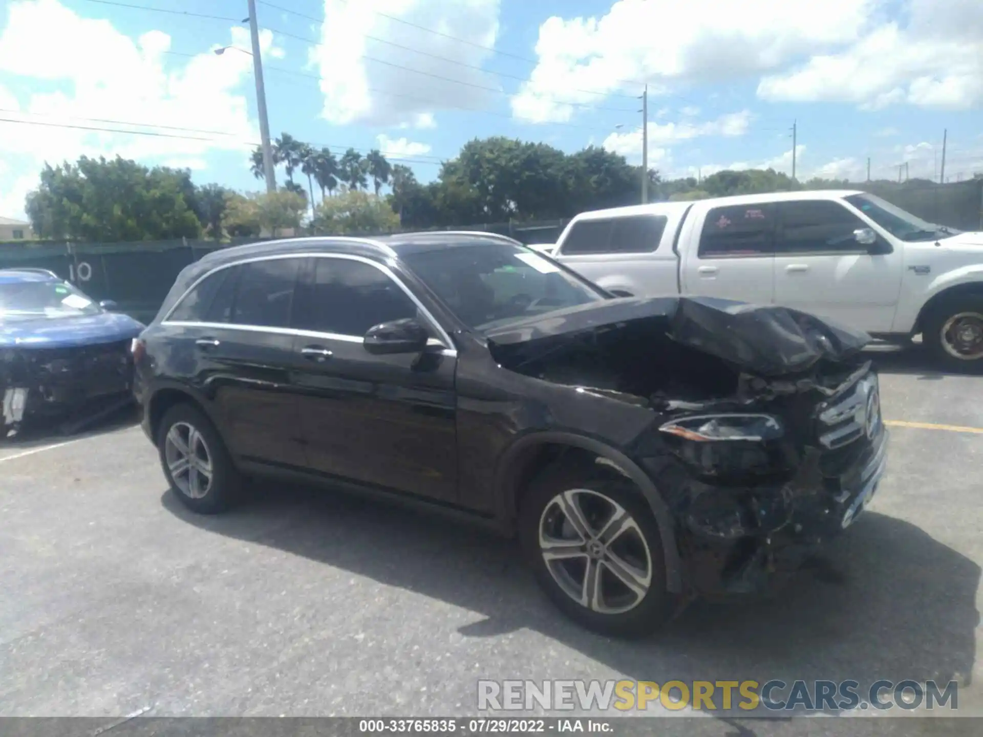 1 Photograph of a damaged car W1N0G8DB5MF926315 MERCEDES-BENZ GLC 2021