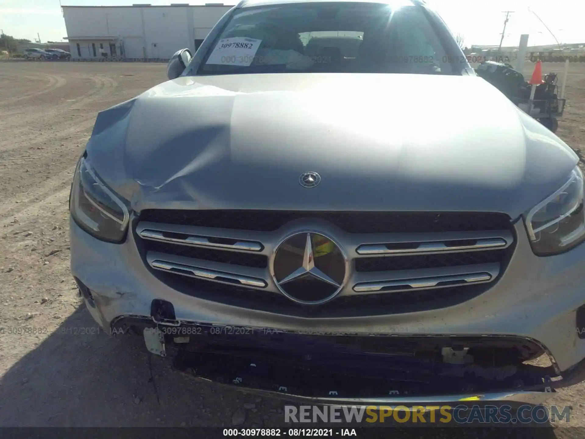 10 Photograph of a damaged car W1N0G8DB5MF971237 MERCEDES-BENZ GLC 2021