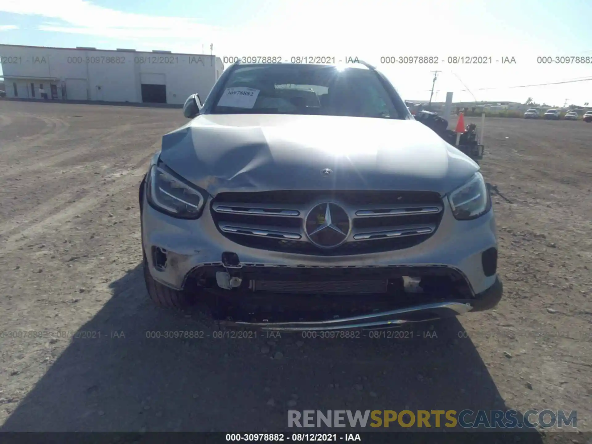 6 Фотография поврежденного автомобиля W1N0G8DB5MF971237 MERCEDES-BENZ GLC 2021